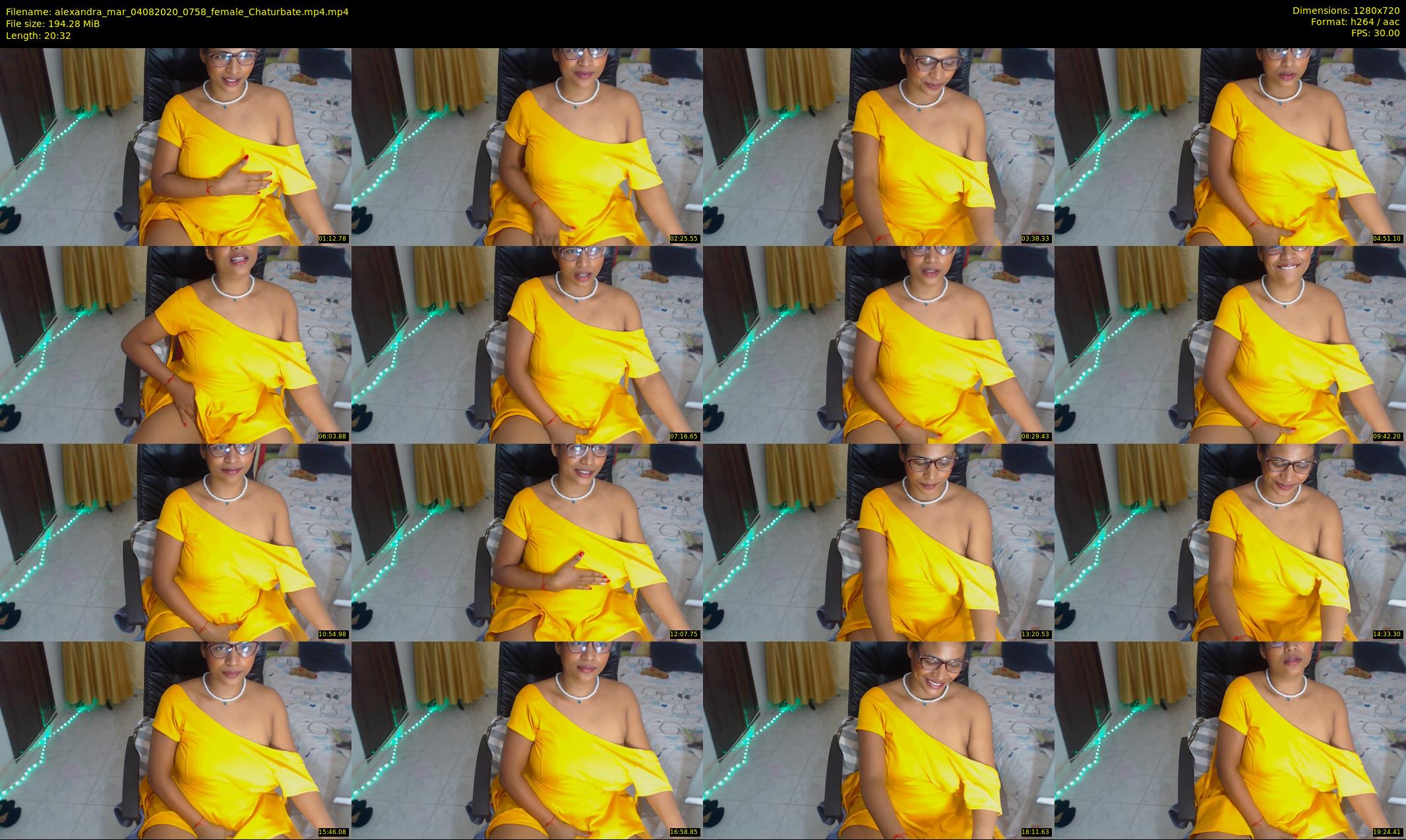 alexandra_mar — 21 minute Chaturbate female cam show recording, 720p, Aug 4, 2020
