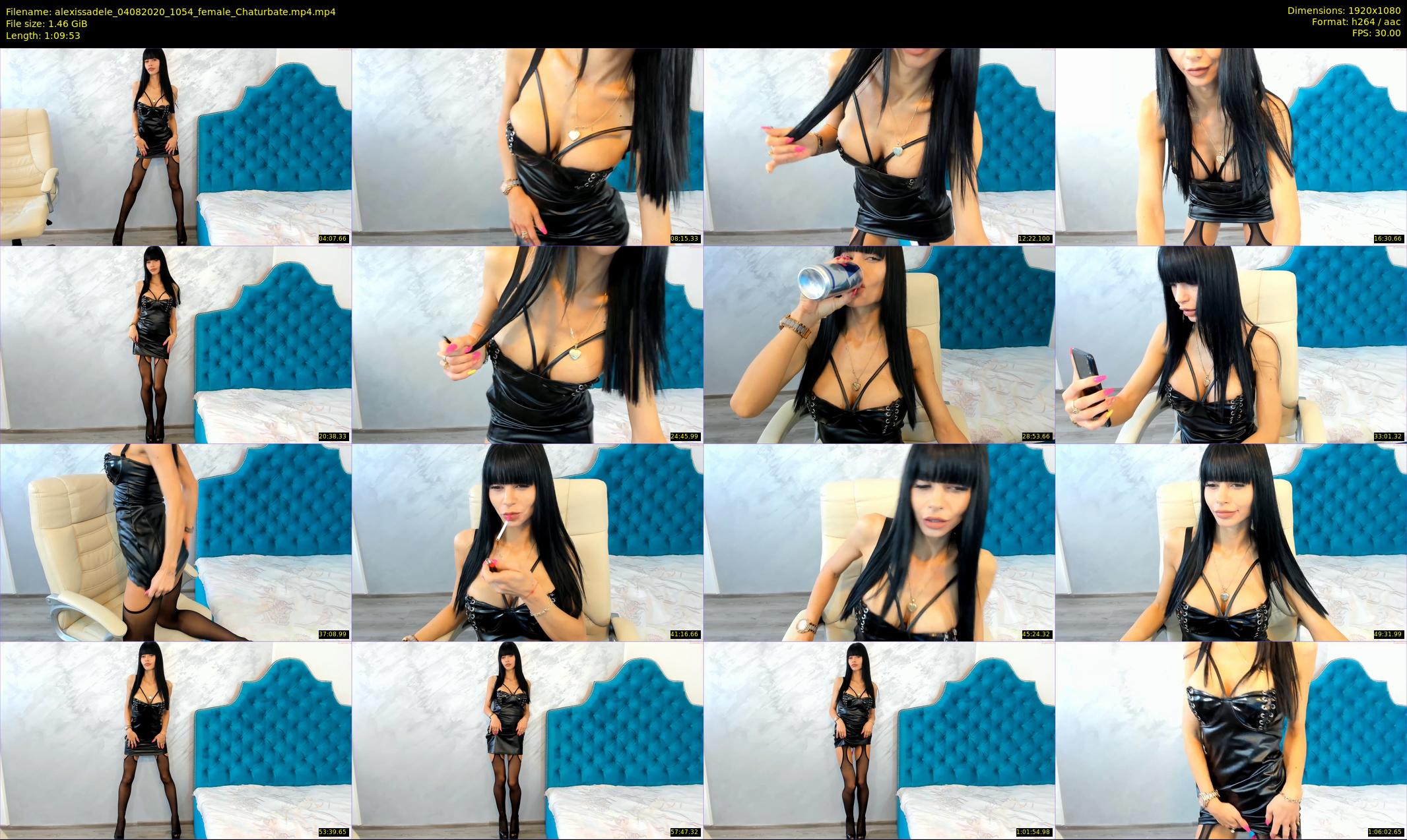 alexissadele — 70 minute Chaturbate female cam show recording, 1080p, Aug 4, 2020