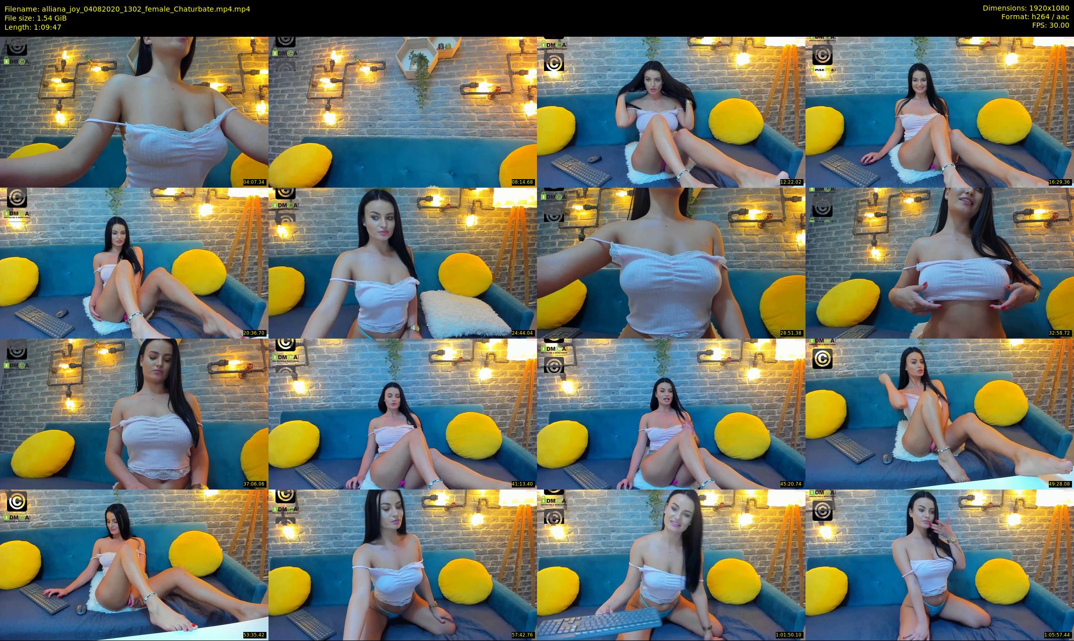 alliana_joy — 70 minute Chaturbate female cam show recording, 1080p, Aug 4, 2020
