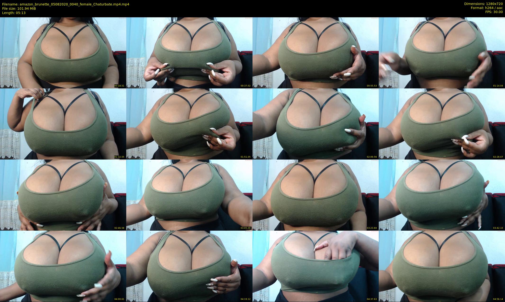 amazon_brunette — 6 minute Chaturbate female cam show recording, 720p, Aug 5, 2020