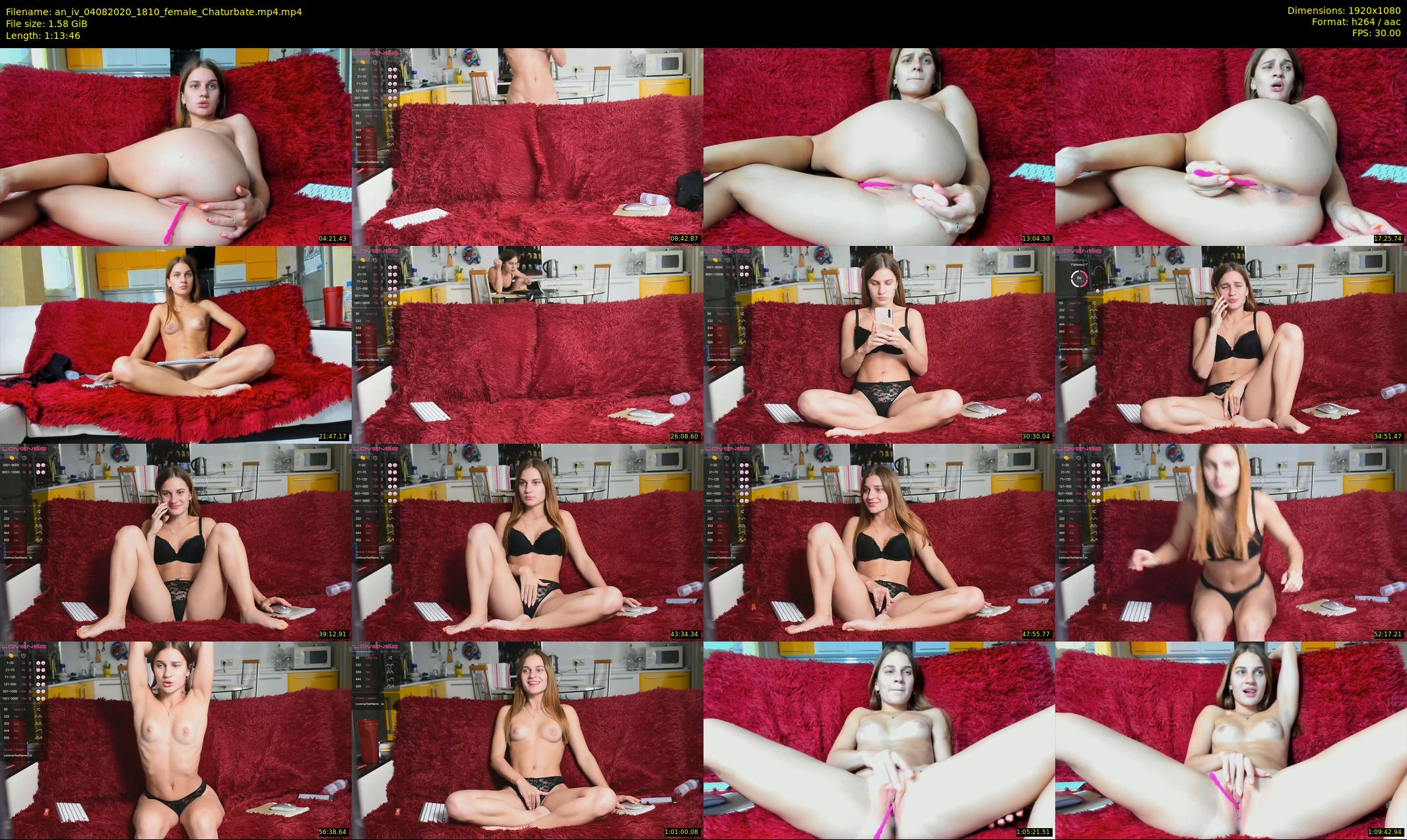 an_iv — 74 minute Chaturbate female cam show recording, 1080p, Aug 4, 2020