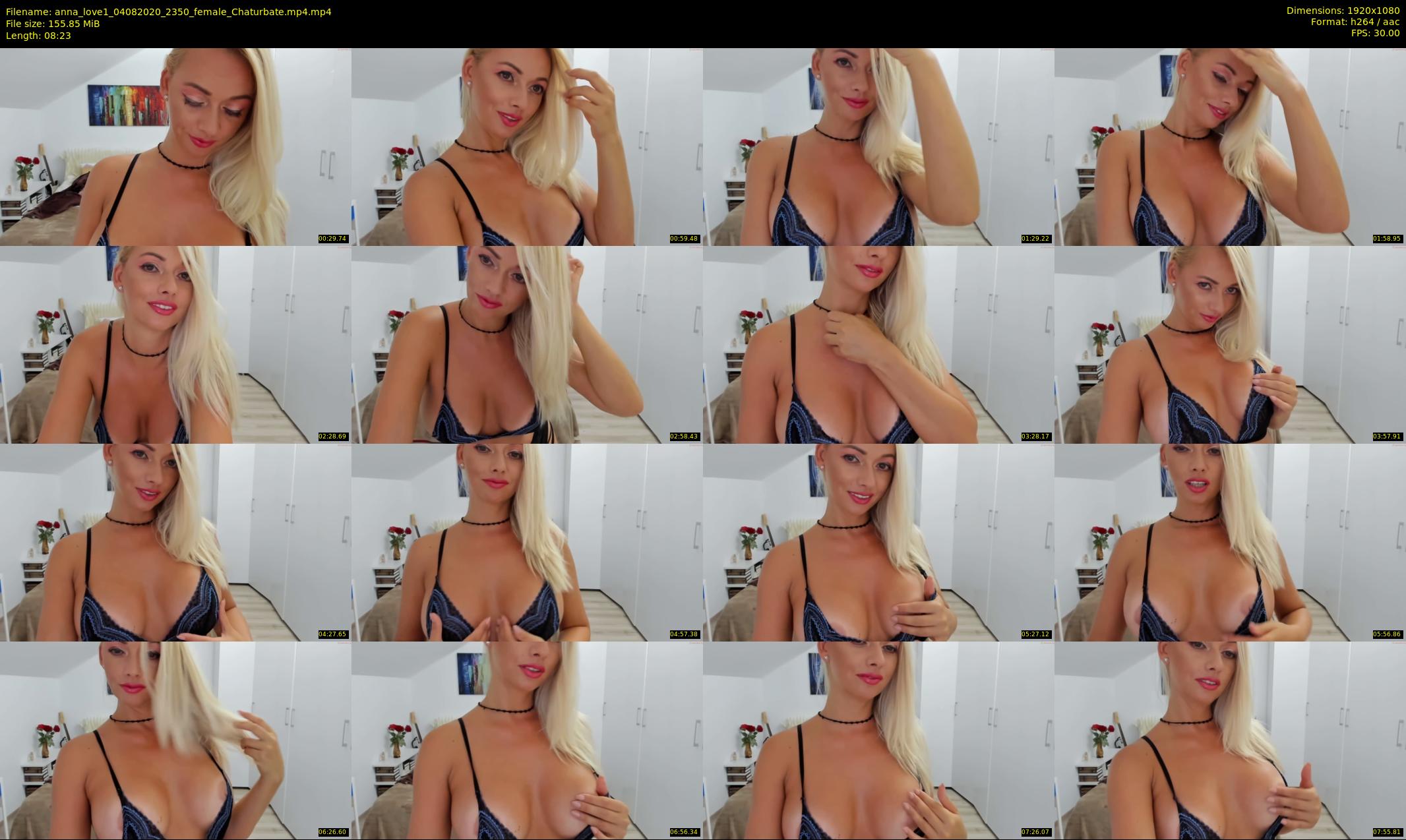 anna_love1 — 9 minute Chaturbate female cam show recording, 1080p, Aug 4, 2020