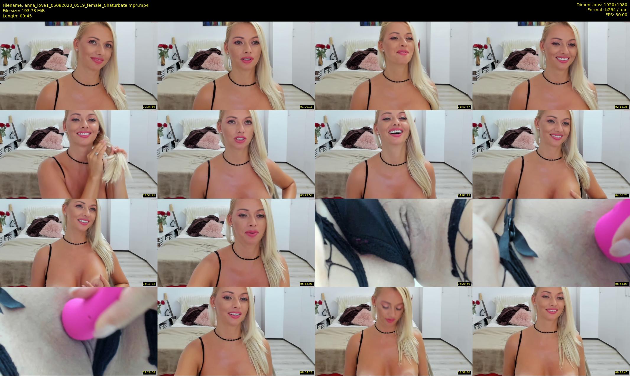 anna_love1 — 10 minute Chaturbate female cam show recording, 1080p, Aug 5, 2020