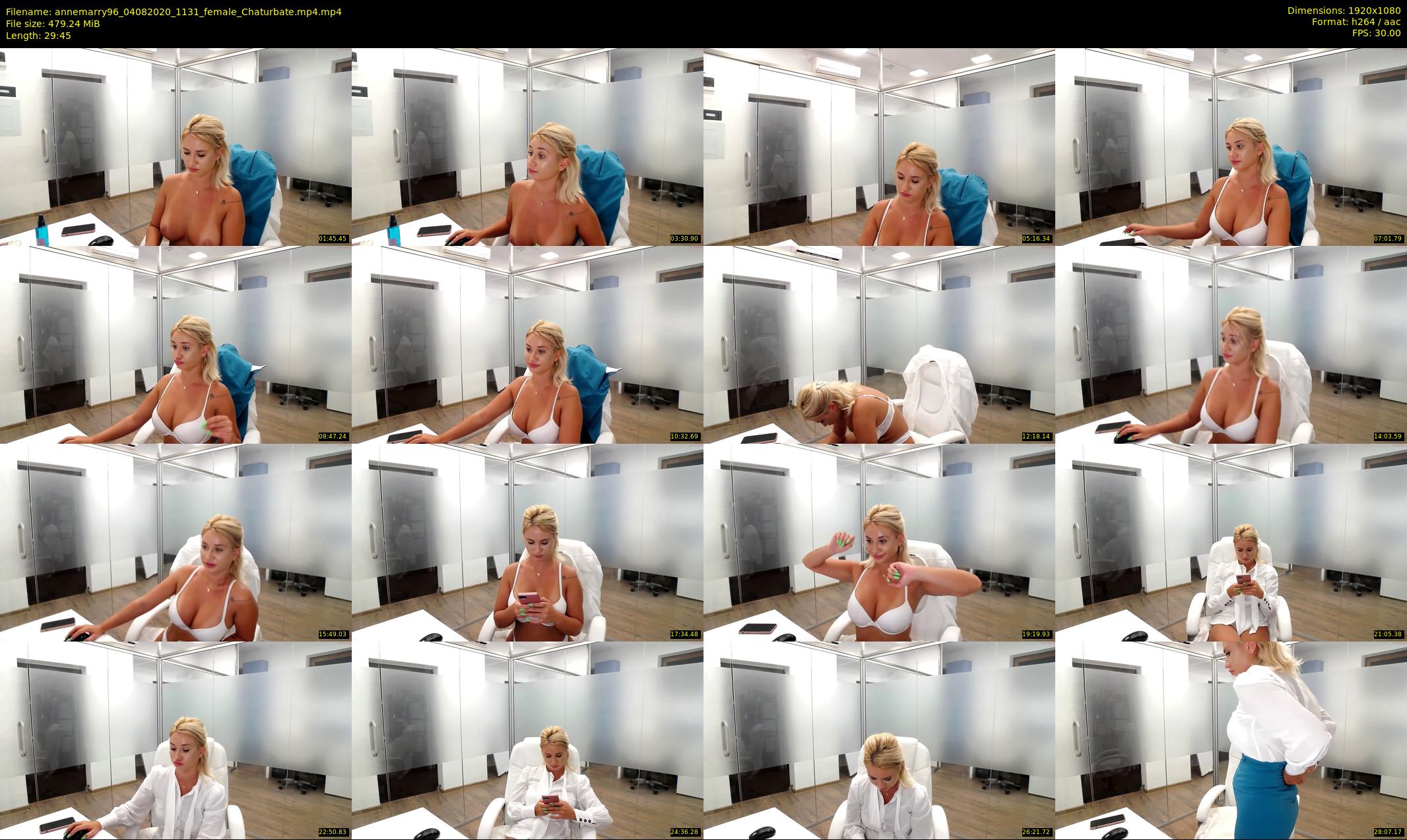 annemarry96 — 30 minute Chaturbate female cam show recording, 1080p, Aug 4, 2020