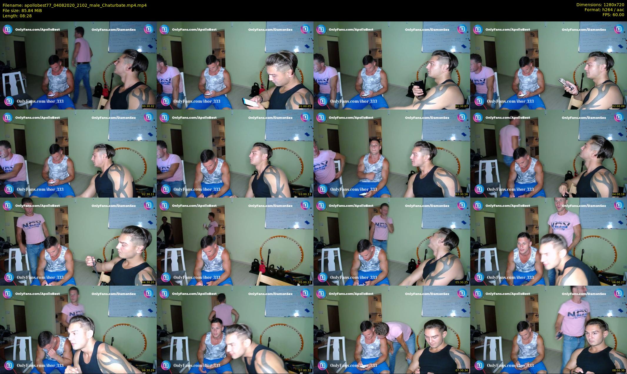 apollobest77 — 9 minute Chaturbate male cam show recording, 720p, Aug 4, 2020