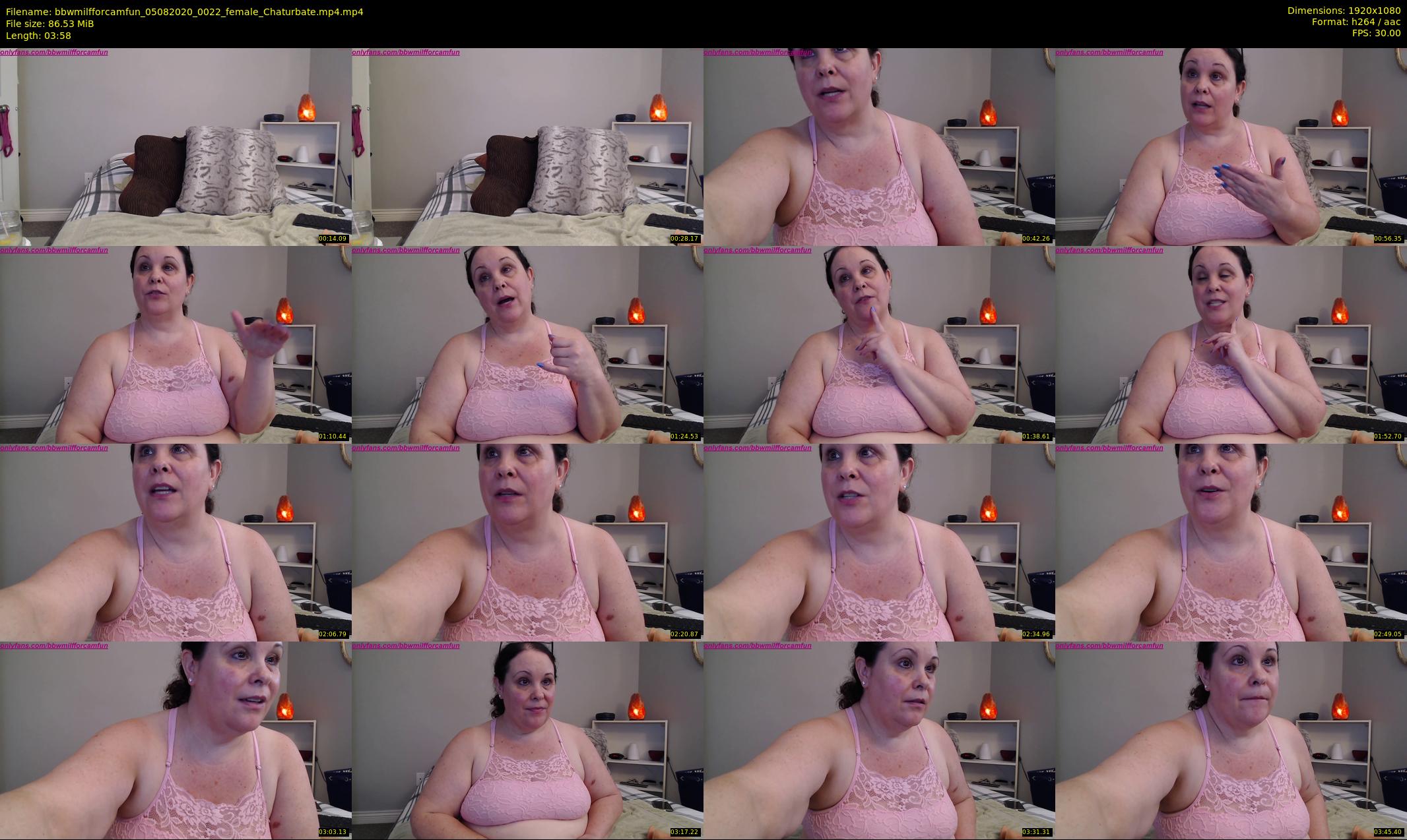 bbwmilfforcamfun — 4 minute Chaturbate female cam show recording, 1080p, Aug 5, 2020