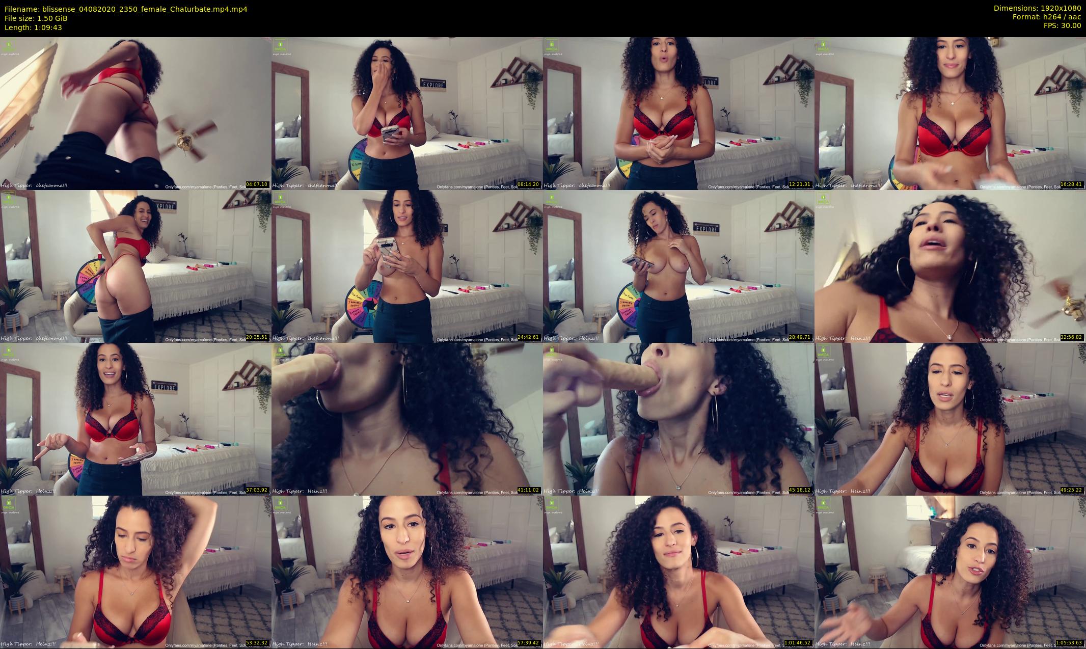 blissense — 70 minute Chaturbate female cam show recording, 1080p, Aug 4, 2020