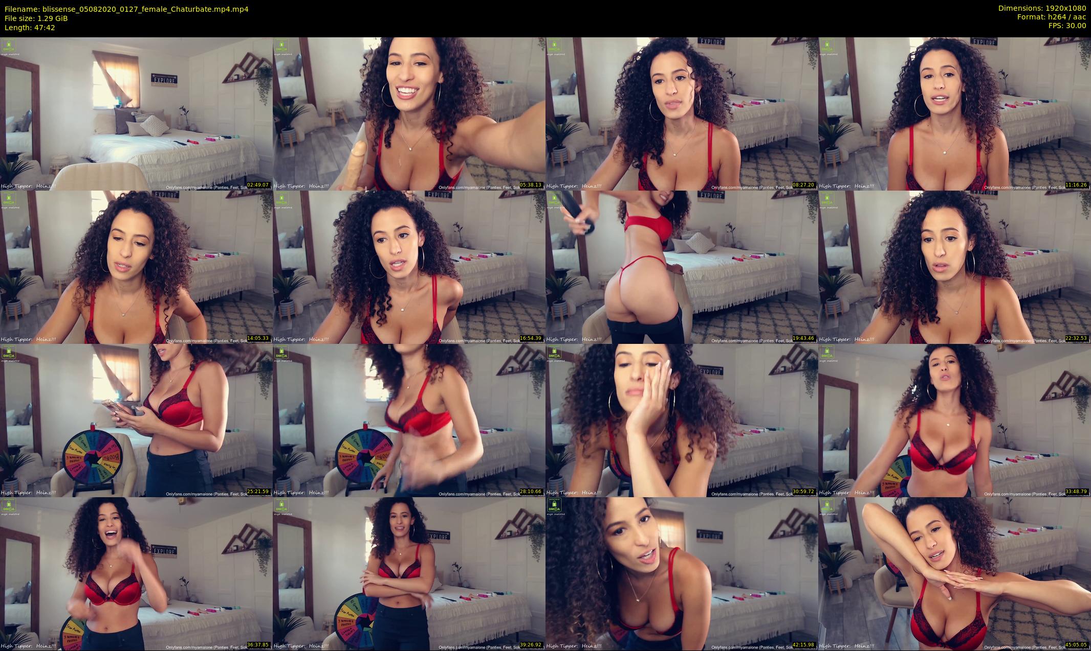 blissense — 48 minute Chaturbate female cam show recording, 1080p, Aug 5, 2020