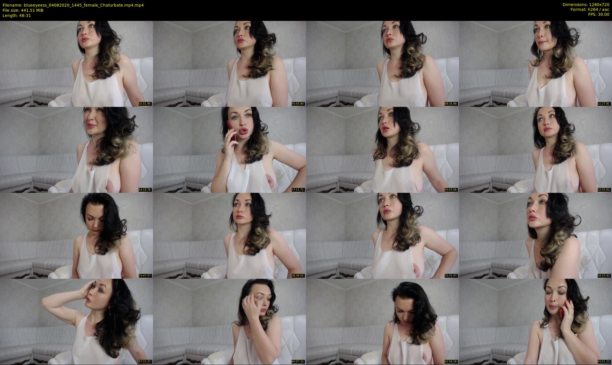 blueeyeess — 49 minute Chaturbate female cam show recording, 720p, Aug 4, 2020