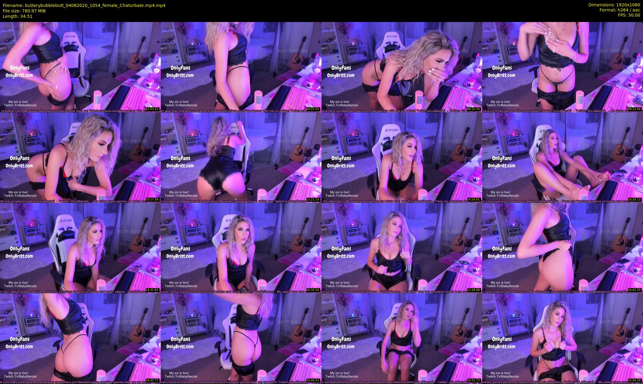 butterybubblebutt — 35 minute Chaturbate couple cam show recording, 1080p, Aug 4, 2020