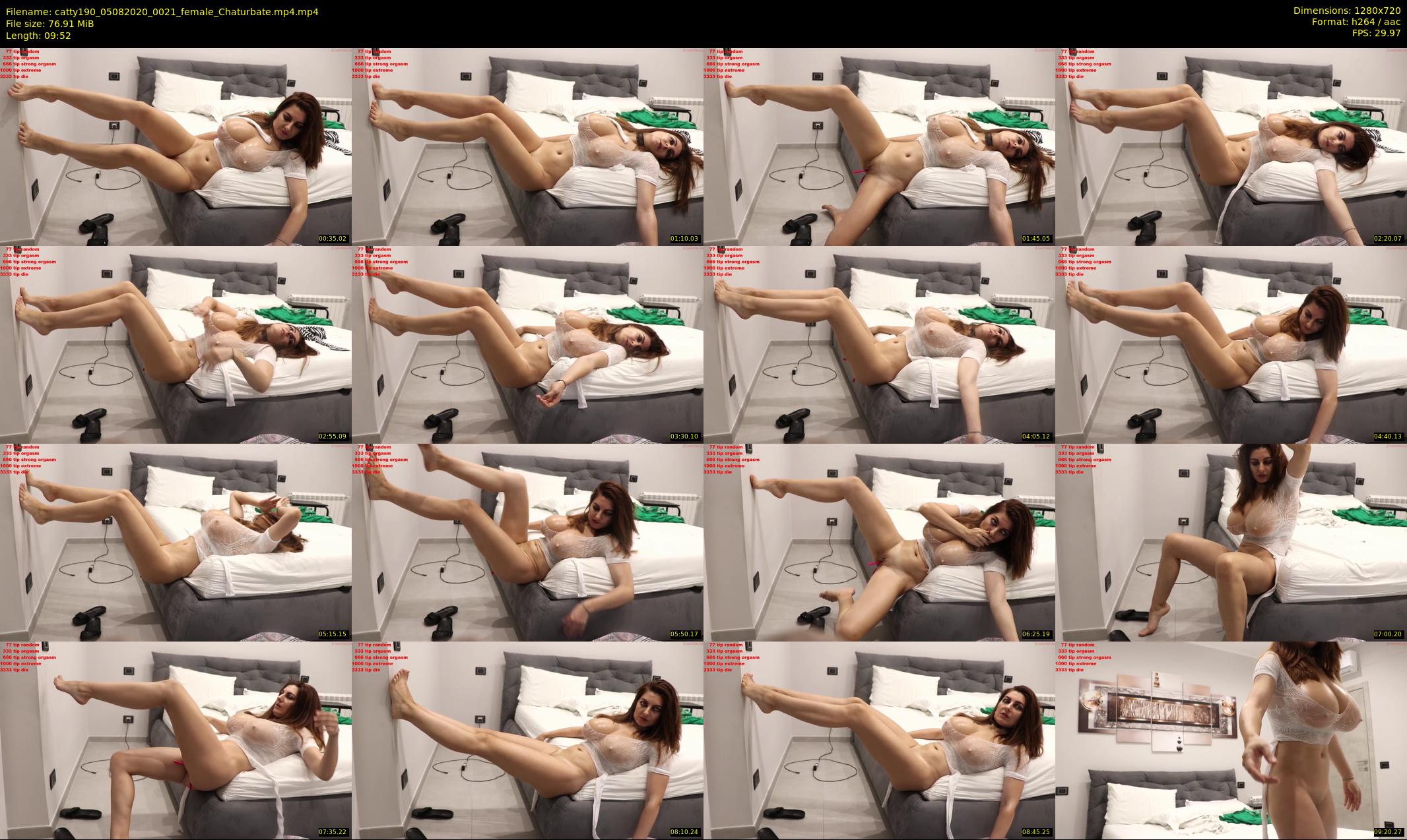 catty190 — 10 minute Chaturbate female cam show recording, 720p, Aug 5, 2020