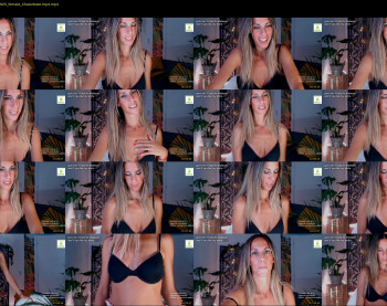 cique_black — 54 minute Chaturbate female cam show recording, 720p, Aug 4, 2020