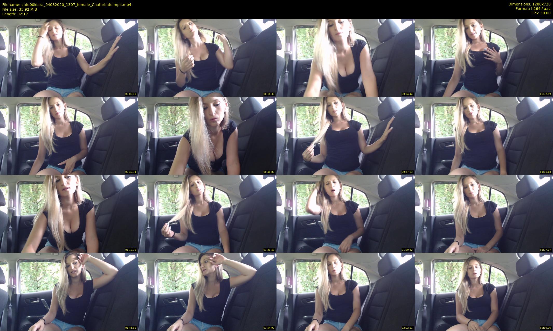 cute00kiara — 3 minute Chaturbate female cam show recording, 720p, Aug 4, 2020