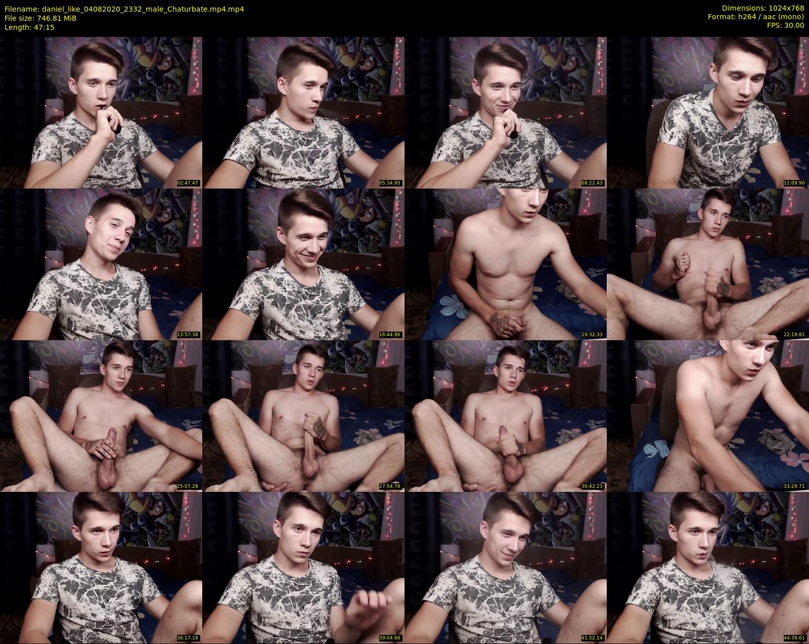 daniel_like — 48 minute Chaturbate male cam show recording, 720p, Aug 4, 2020
