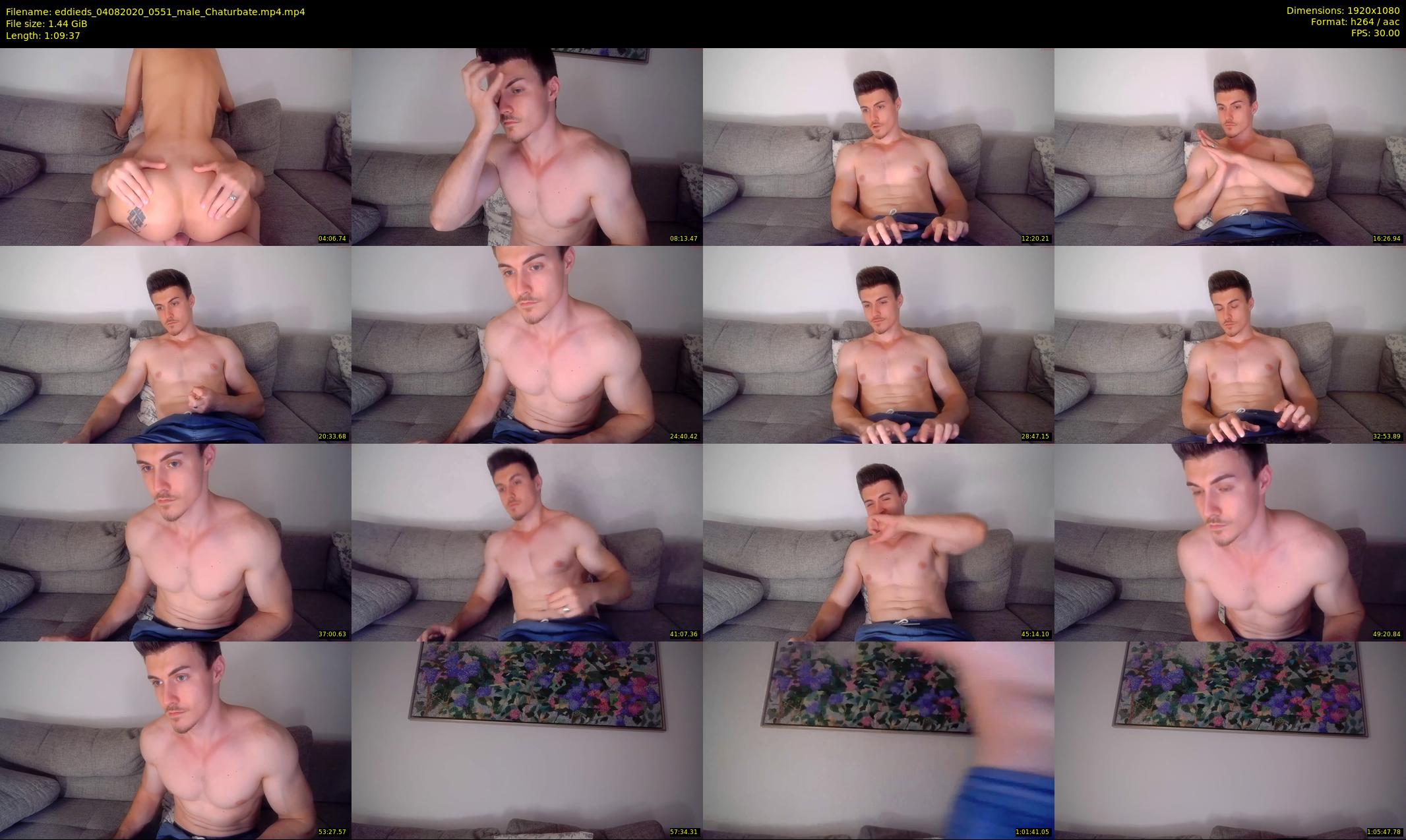 eddieds — 70 minute Chaturbate male cam show recording, 1080p, Aug 4, 2020