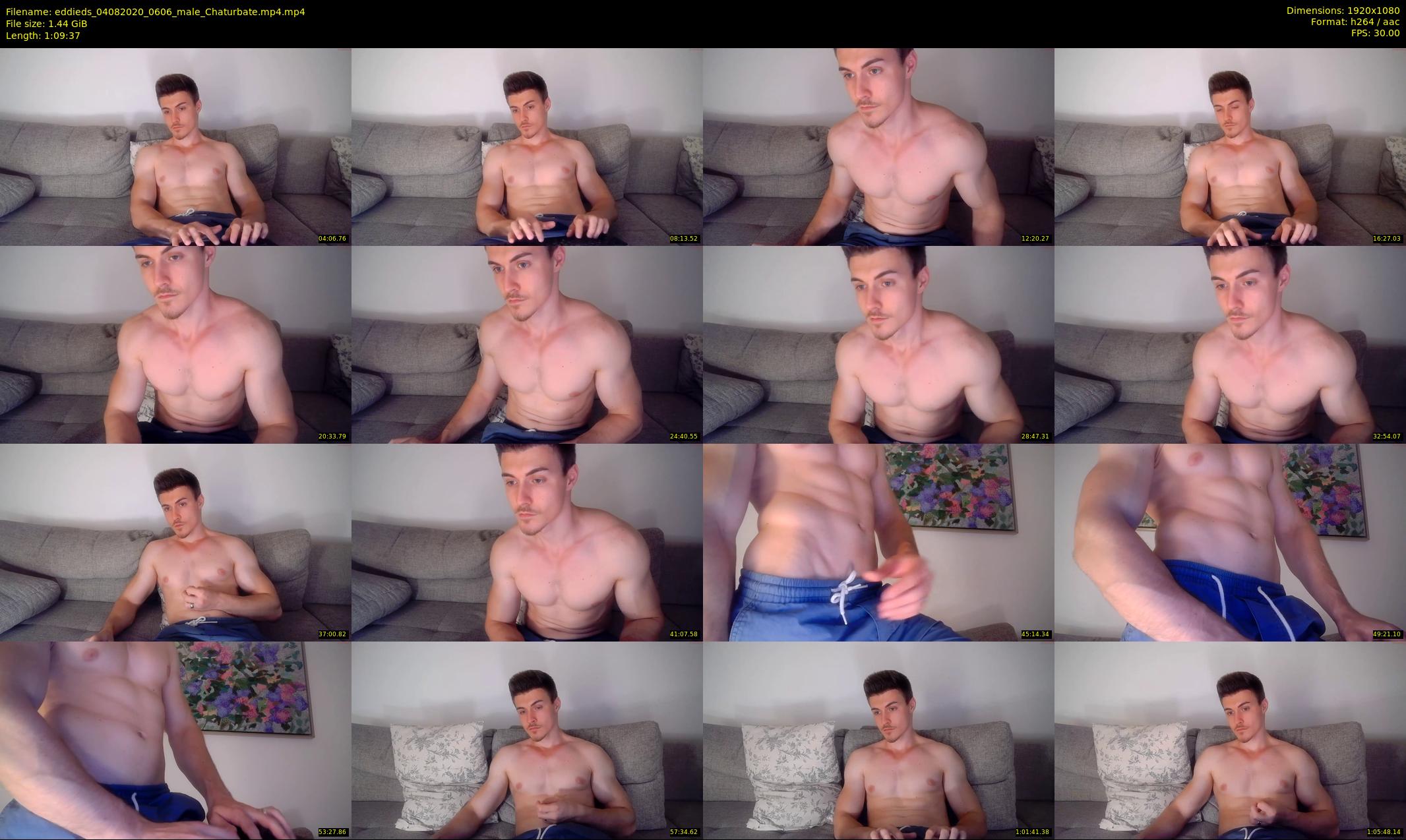 eddieds — 70 minute Chaturbate male cam show recording, 1080p, Aug 4, 2020