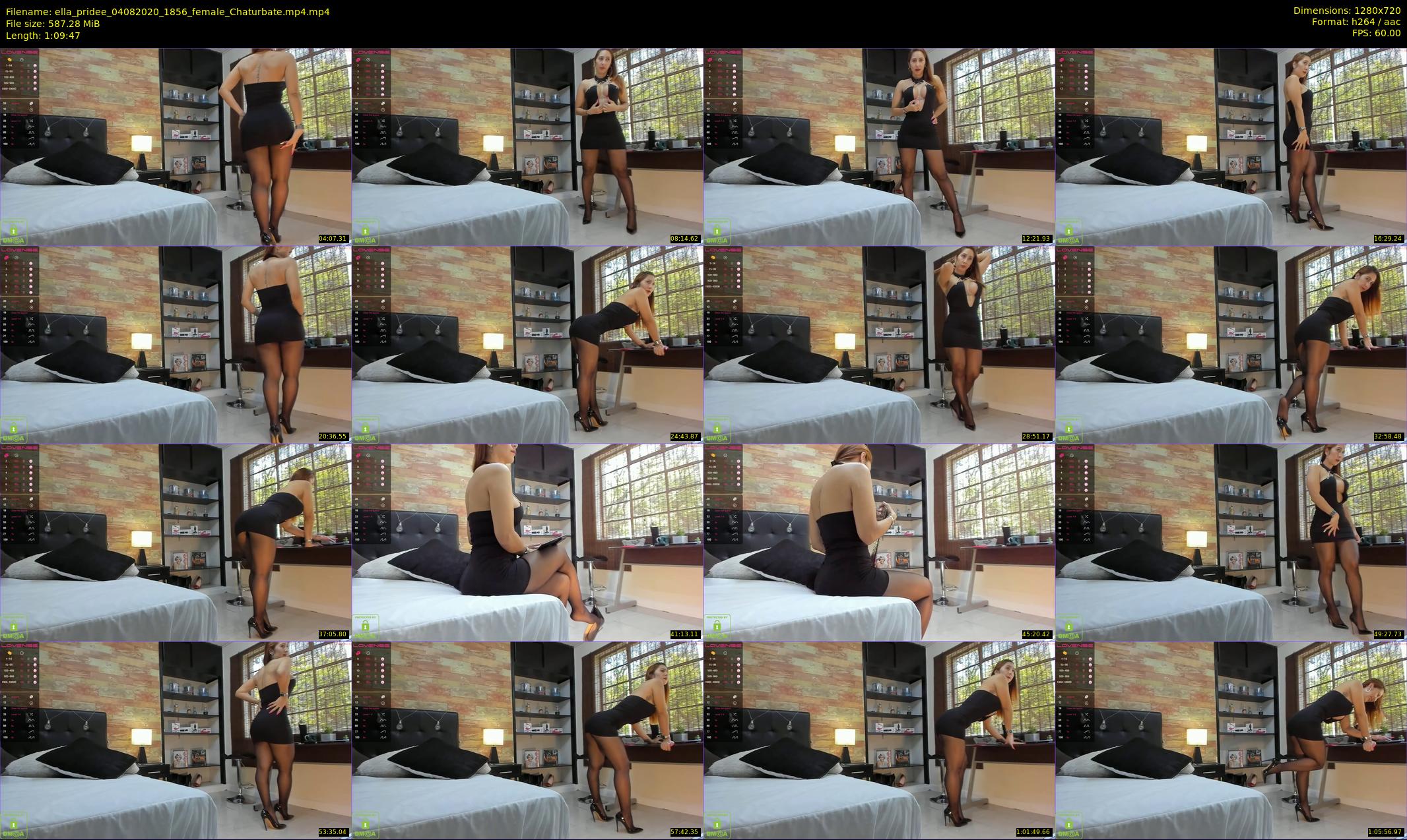 ella_pridee — 70 minute Chaturbate female cam show recording, 720p, Aug 4, 2020