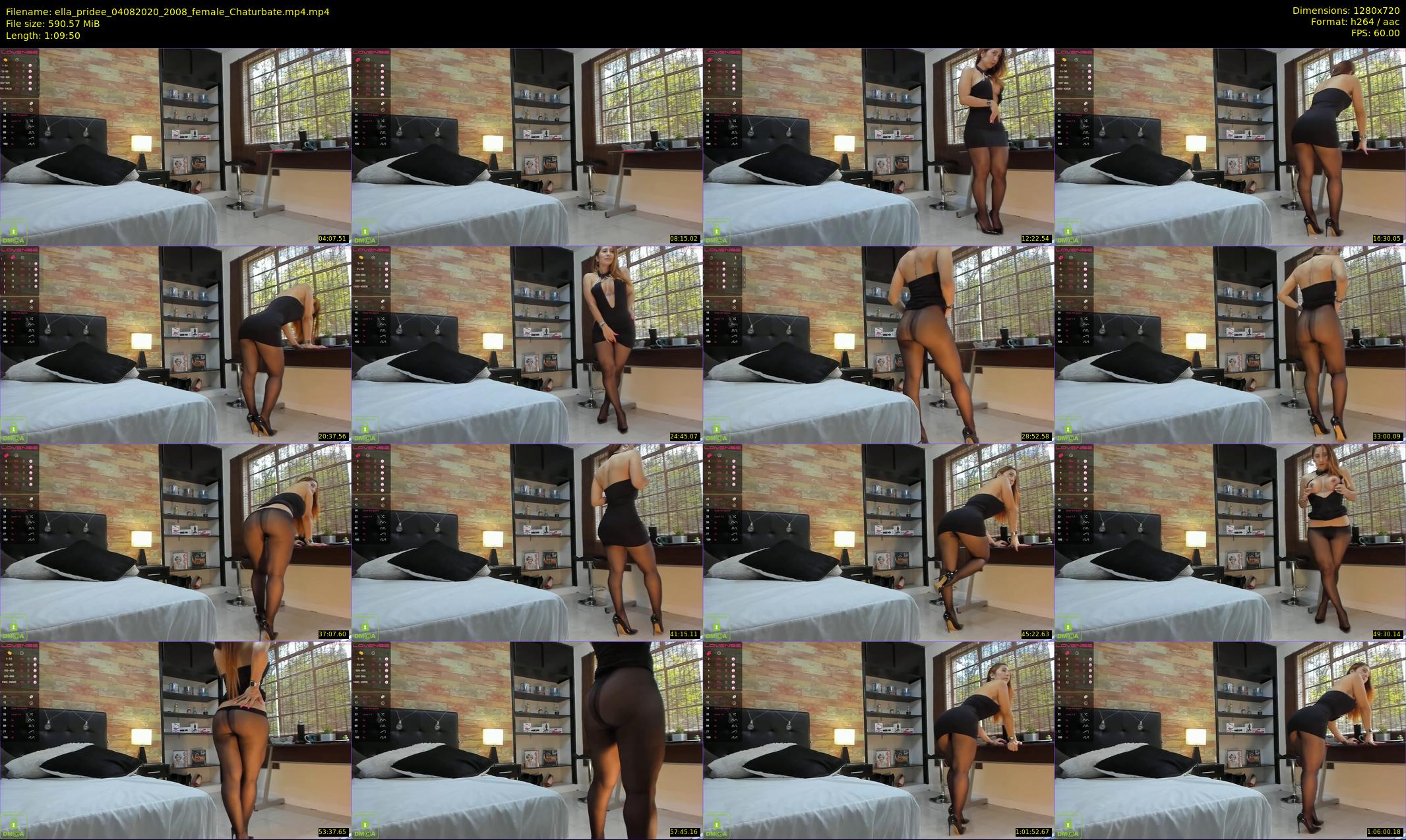 ella_pridee — 70 minute Chaturbate female cam show recording, 720p, Aug 4, 2020