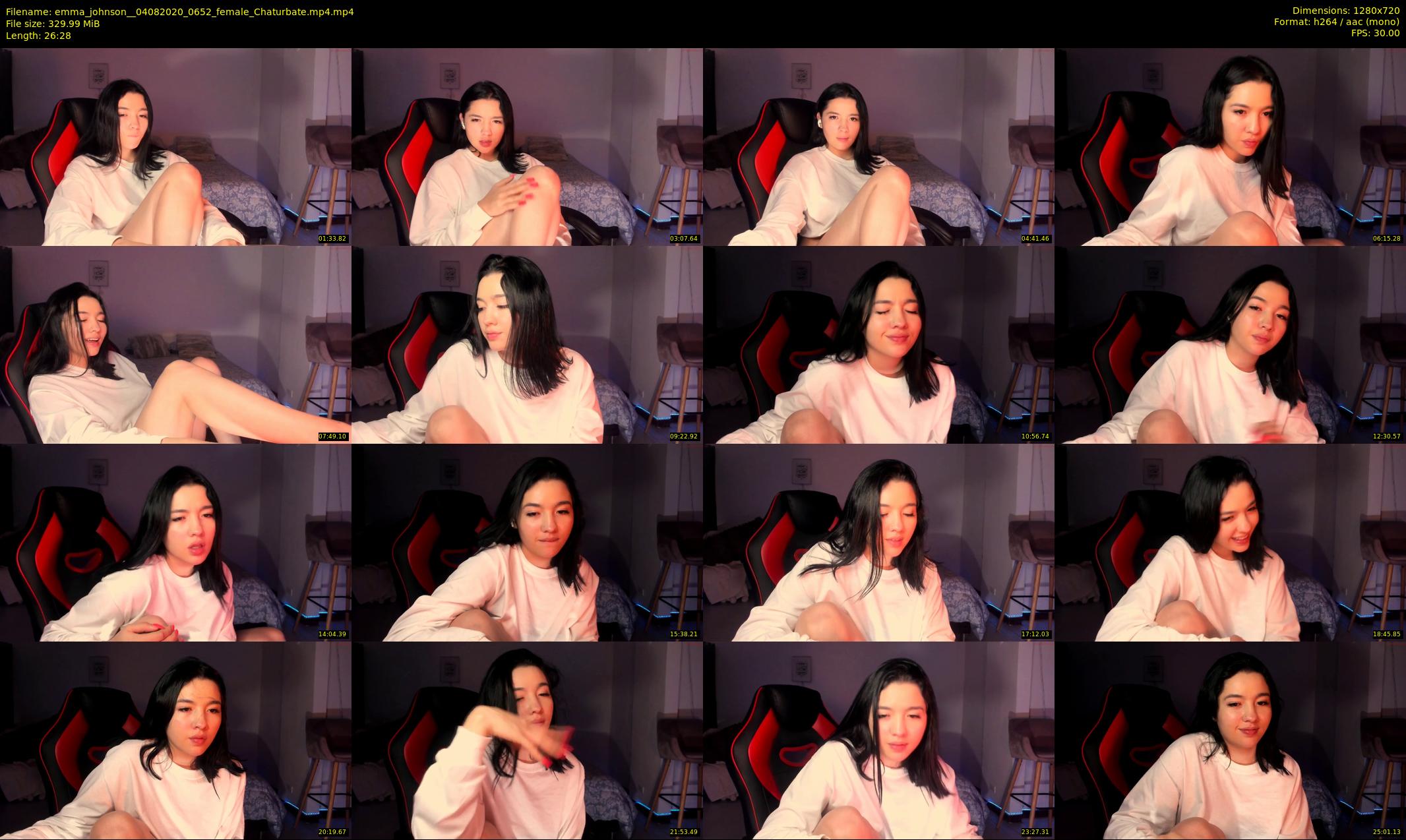 emma_johnson_ — 27 minute Chaturbate female cam show recording, 720p, Aug 4, 2020