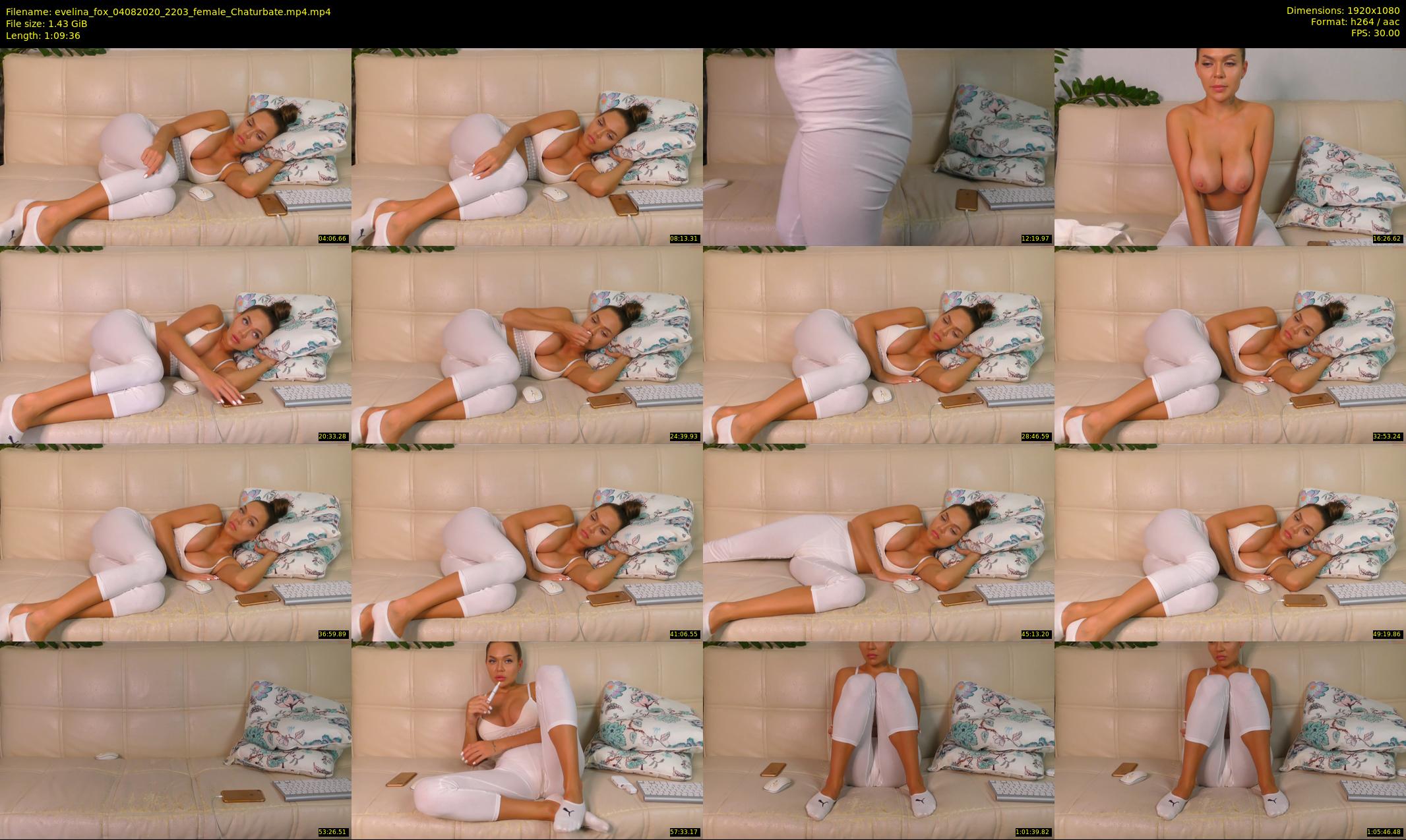evelina_fox — 70 minute Chaturbate female cam show recording, 1080p, Aug 4, 2020