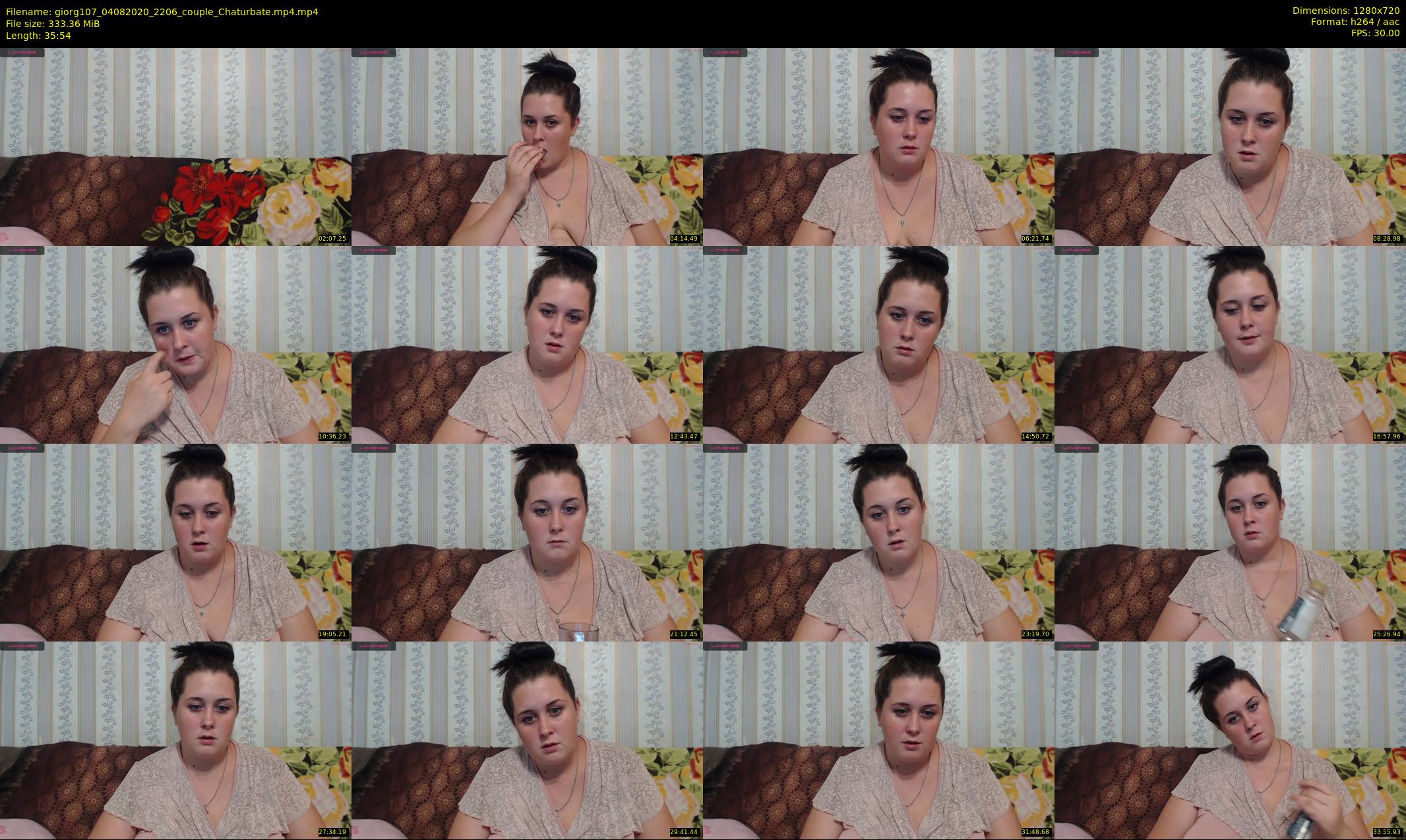 giorg107 — 36 minute Chaturbate couple cam show recording, 720p, Aug 4, 2020