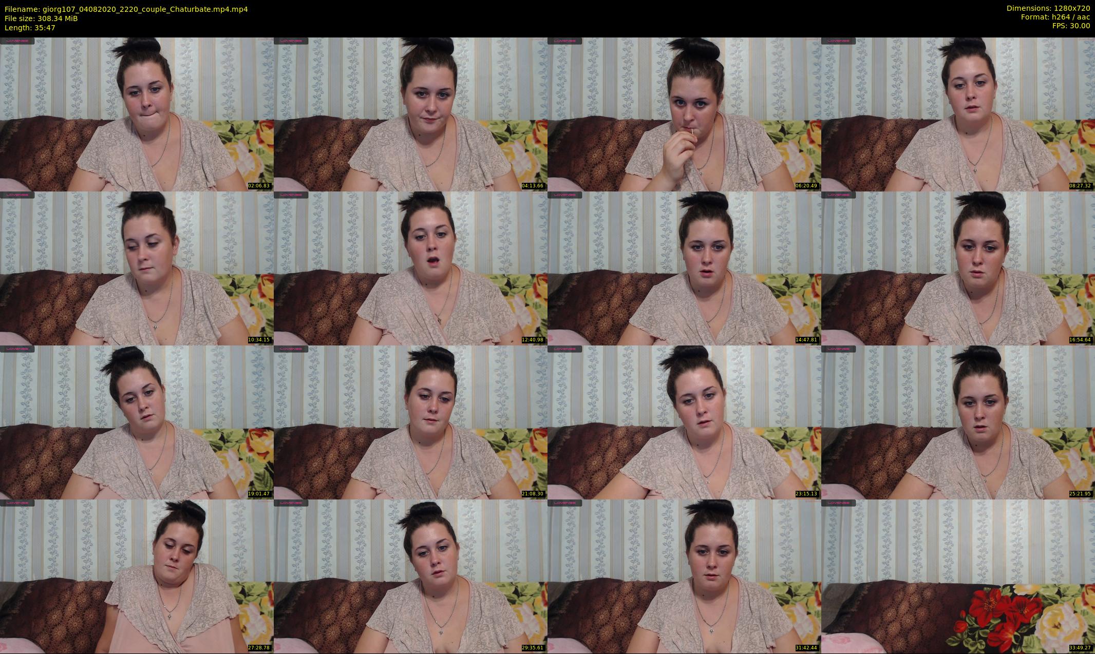giorg107 — 36 minute Chaturbate couple cam show recording, 720p, Aug 4, 2020