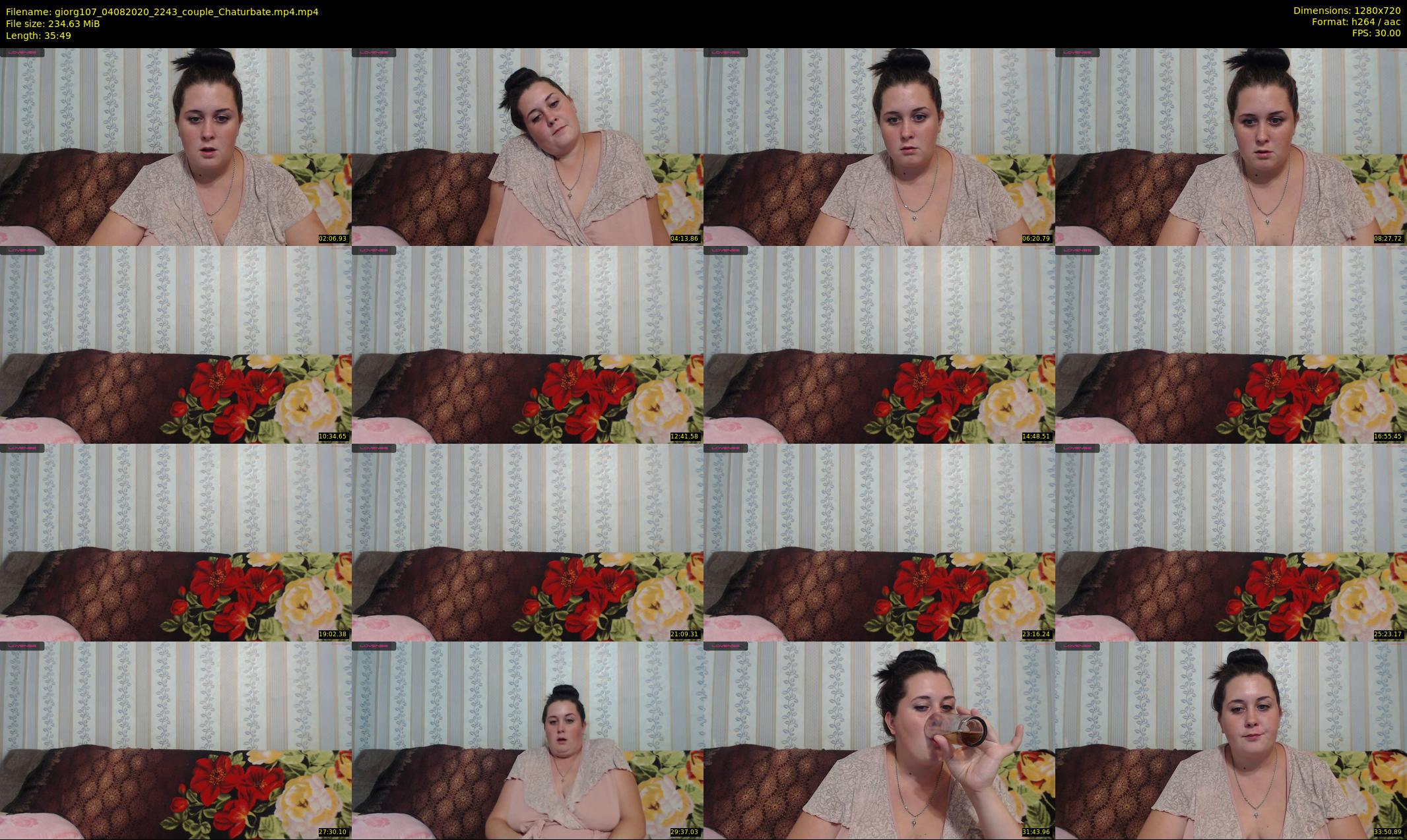 giorg107 — 36 minute Chaturbate couple cam show recording, 720p, Aug 4, 2020