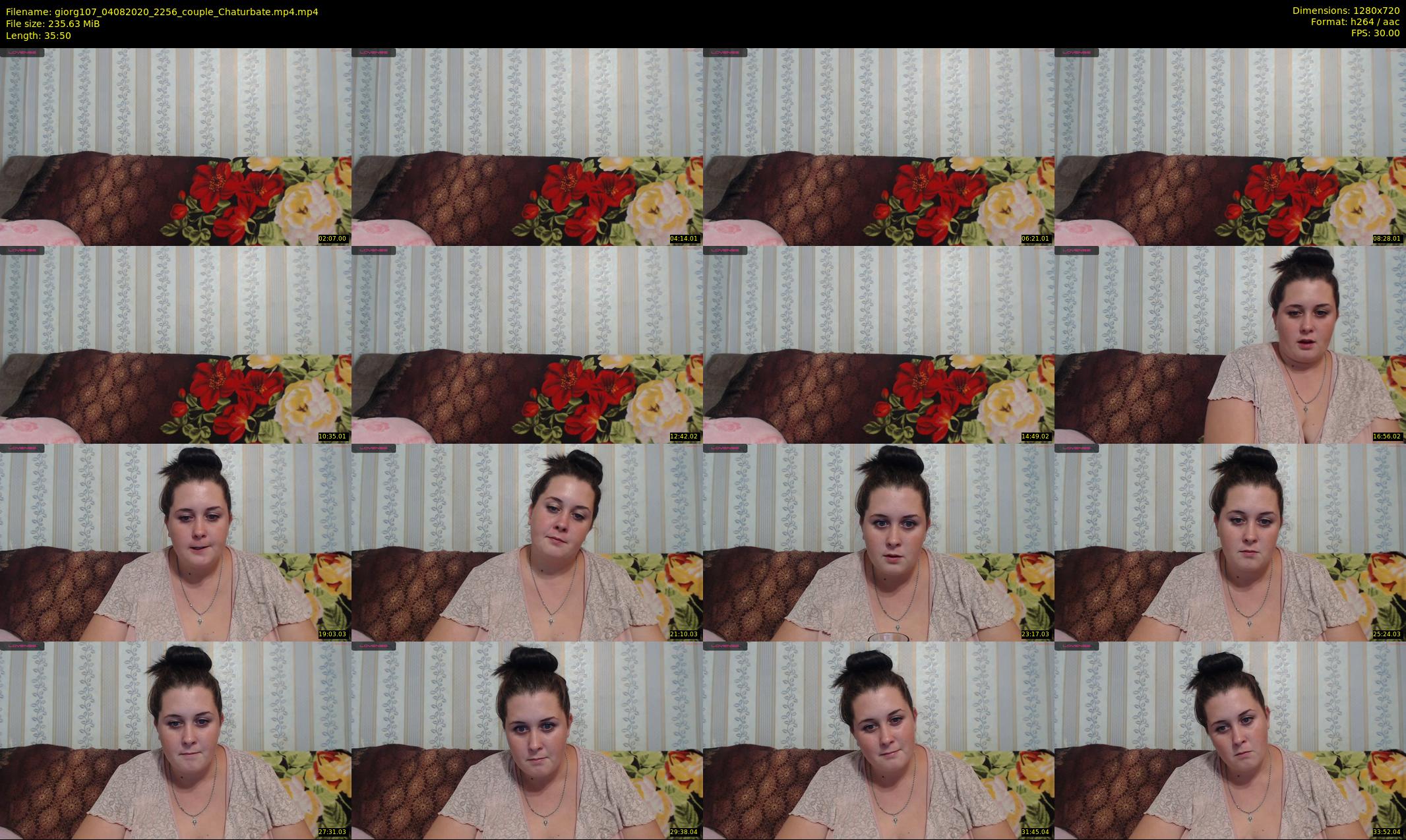 giorg107 — 36 minute Chaturbate couple cam show recording, 720p, Aug 4, 2020