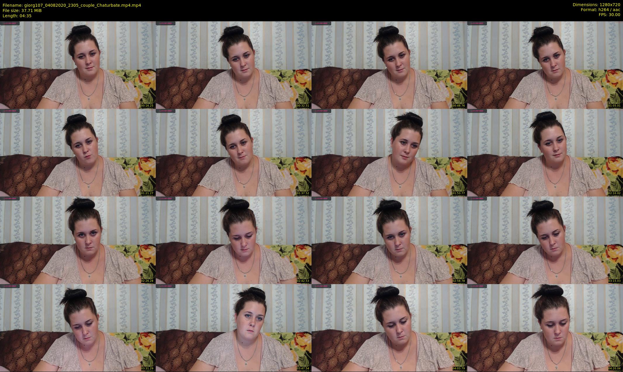 giorg107 — 5 minute Chaturbate couple cam show recording, 720p, Aug 4, 2020