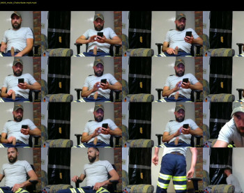 hardworkertn — 5 minute Chaturbate male cam show recording, SD, Aug 5, 2020