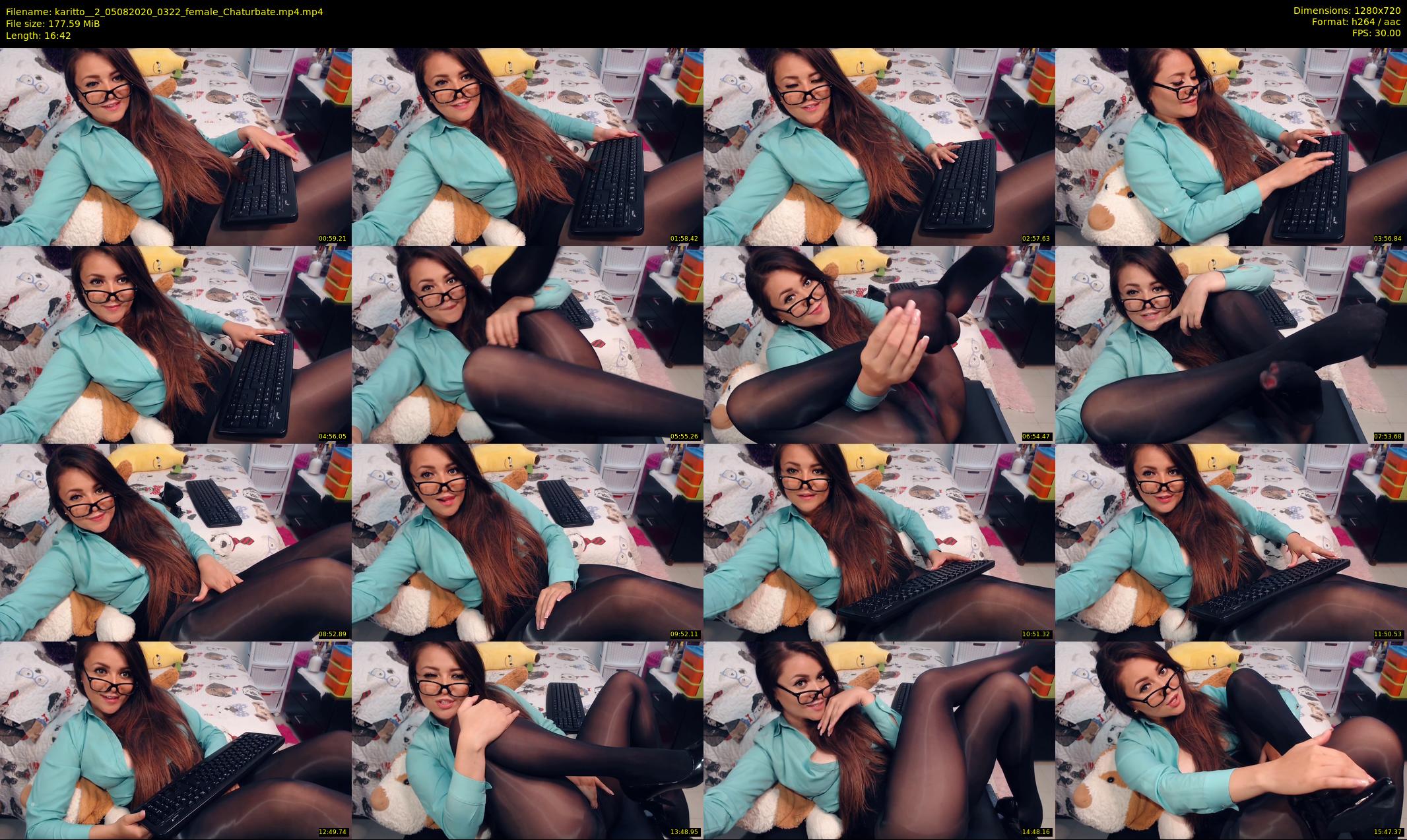 karitto__2 — 17 minute Chaturbate female cam show recording, 720p, Aug 5, 2020