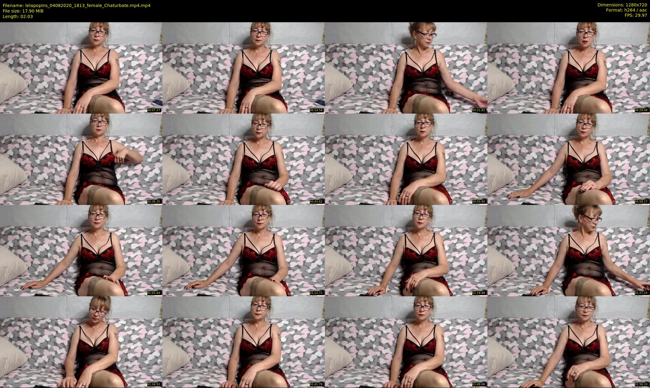 lelapopins — 3 minute Chaturbate female cam show recording, 720p, Aug 4, 2020