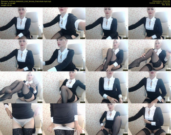 mallinia — 2 minute Chaturbate female cam show recording, 720p, Aug 4, 2020