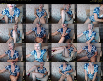 mallinia — 30 minute Chaturbate female cam show recording, 720p, Aug 4, 2020
