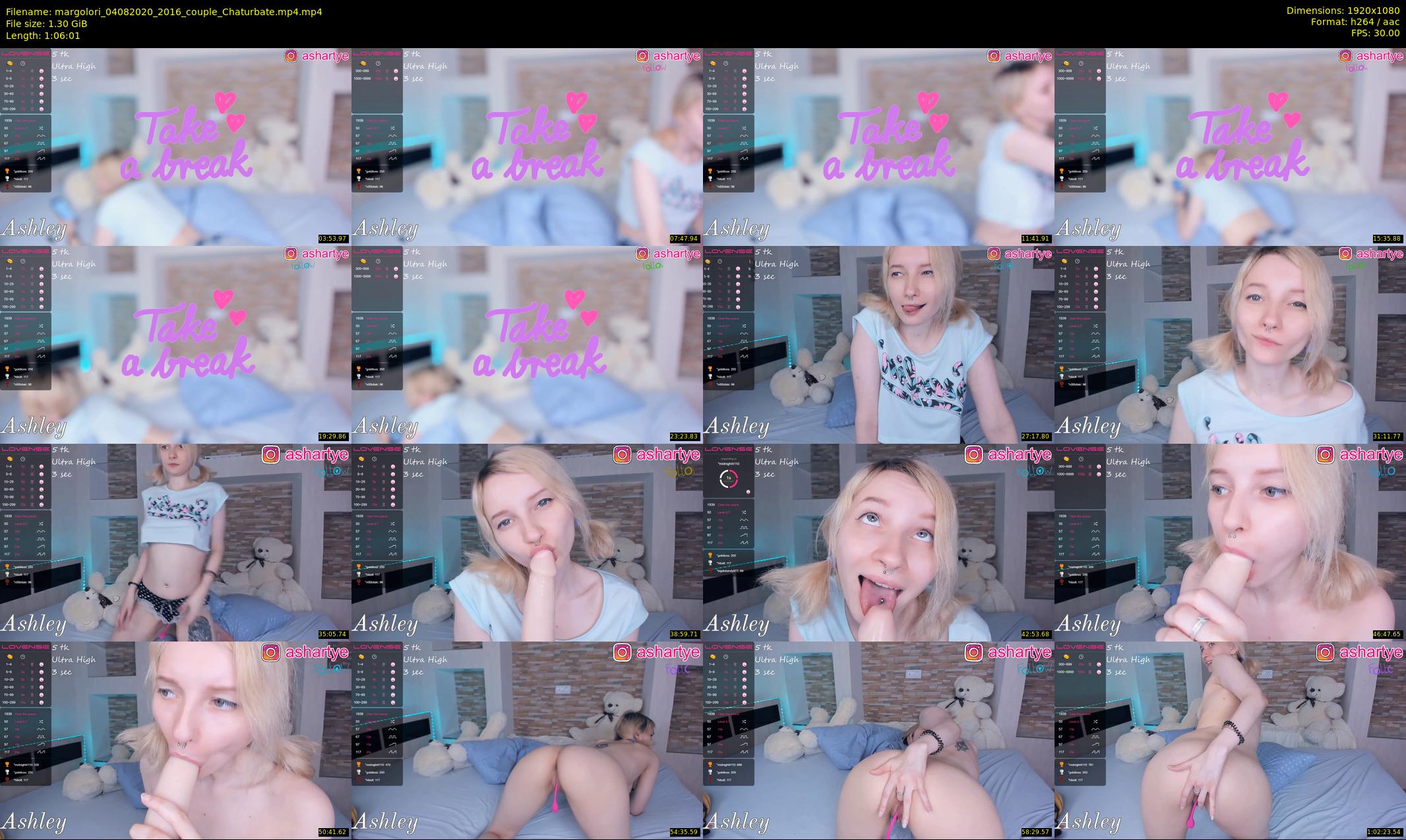 margolori — 67 minute Chaturbate couple cam show recording, 1080p, Aug 4, 2020