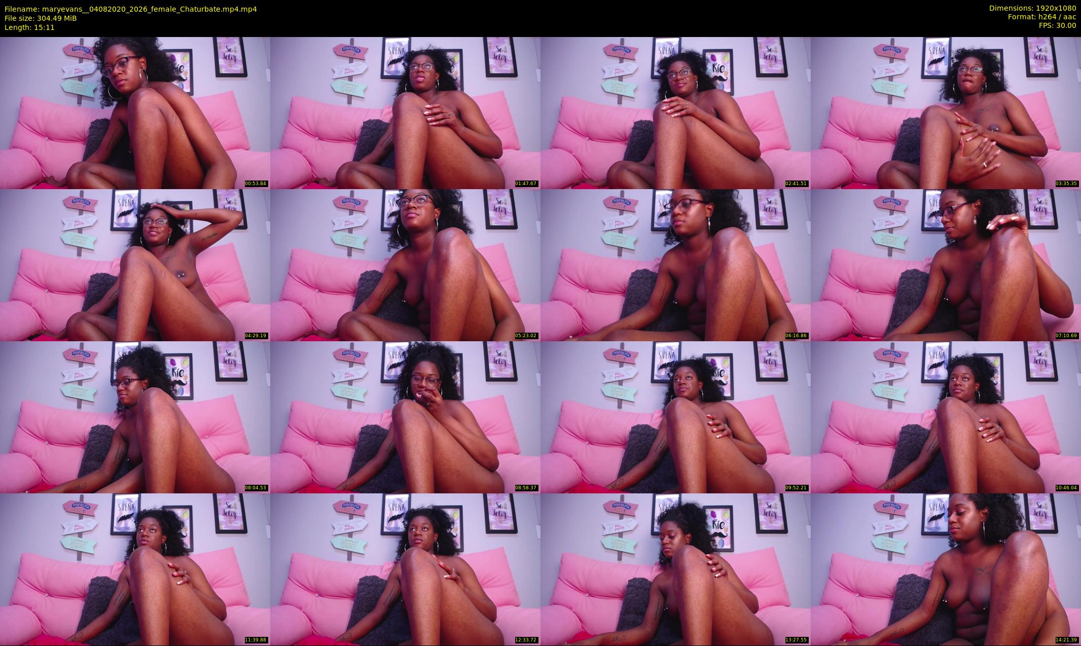 maryevans_ — 16 minute Chaturbate female cam show recording, 1080p, Aug 4, 2020