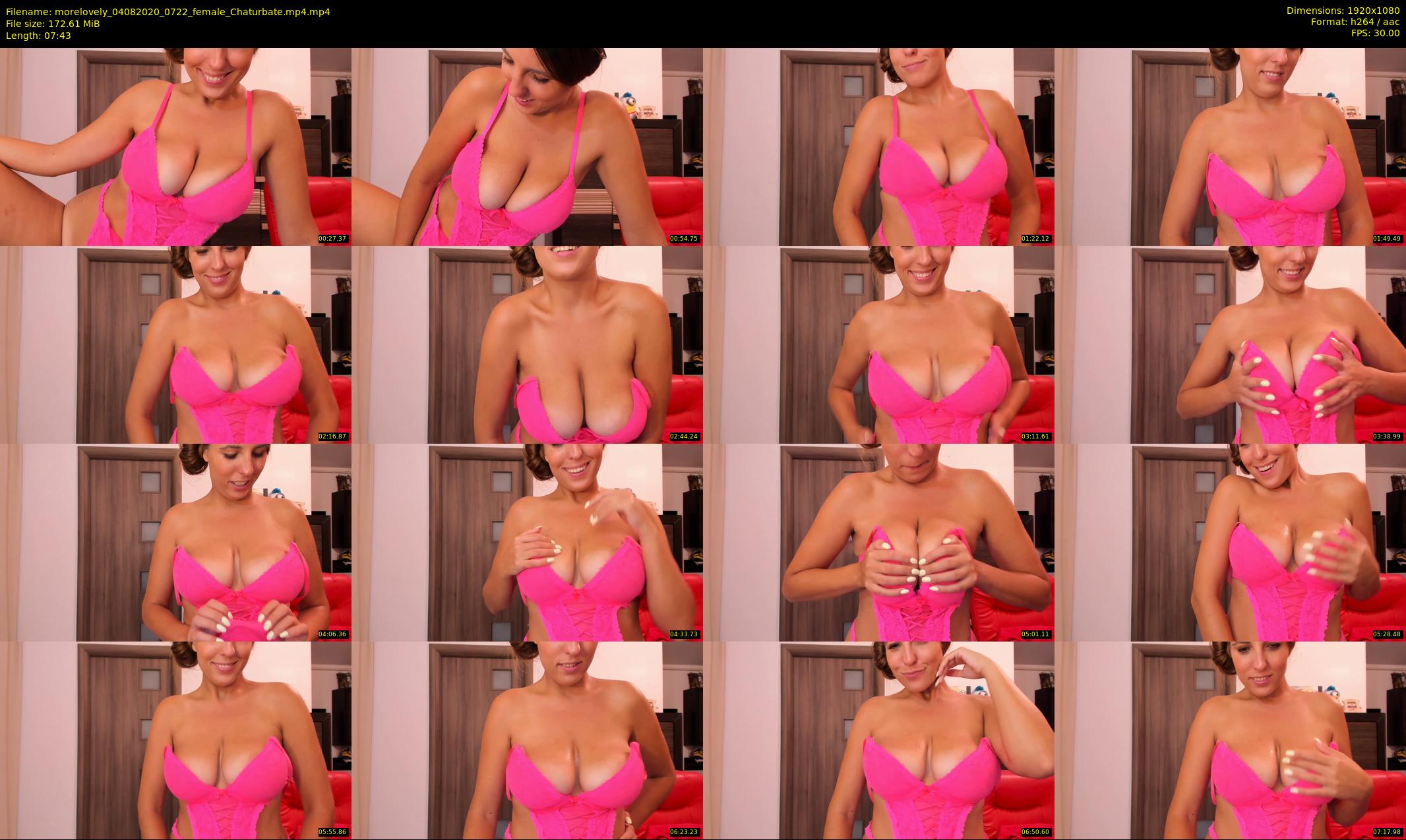morelovely — 8 minute Chaturbate female cam show recording, 1080p, Aug 4, 2020
