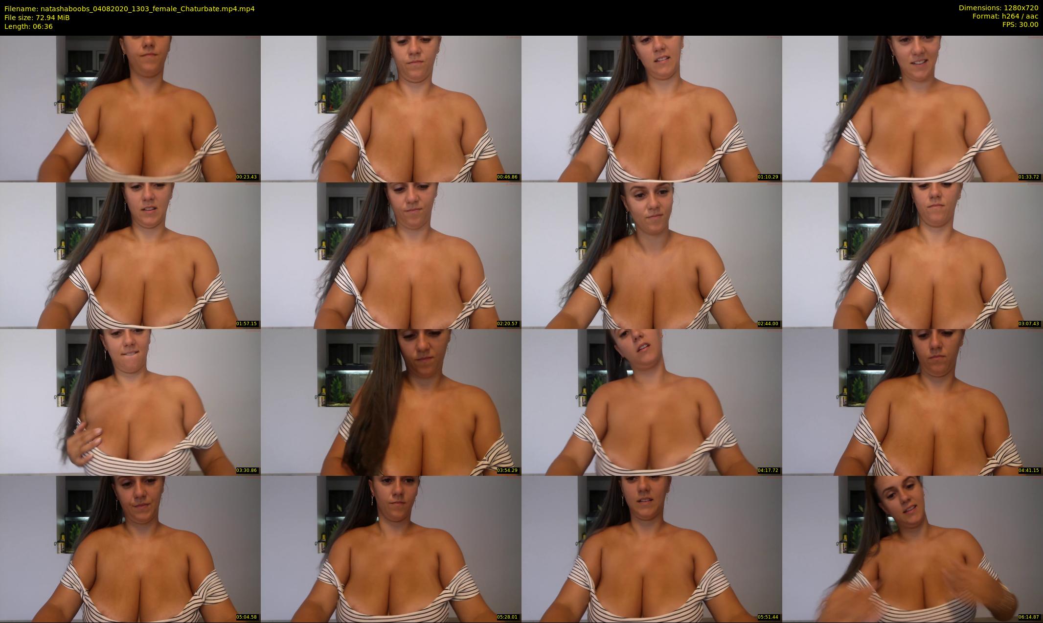 natashaboobs — 7 minute Chaturbate female cam show recording, 720p, Aug 4, 2020