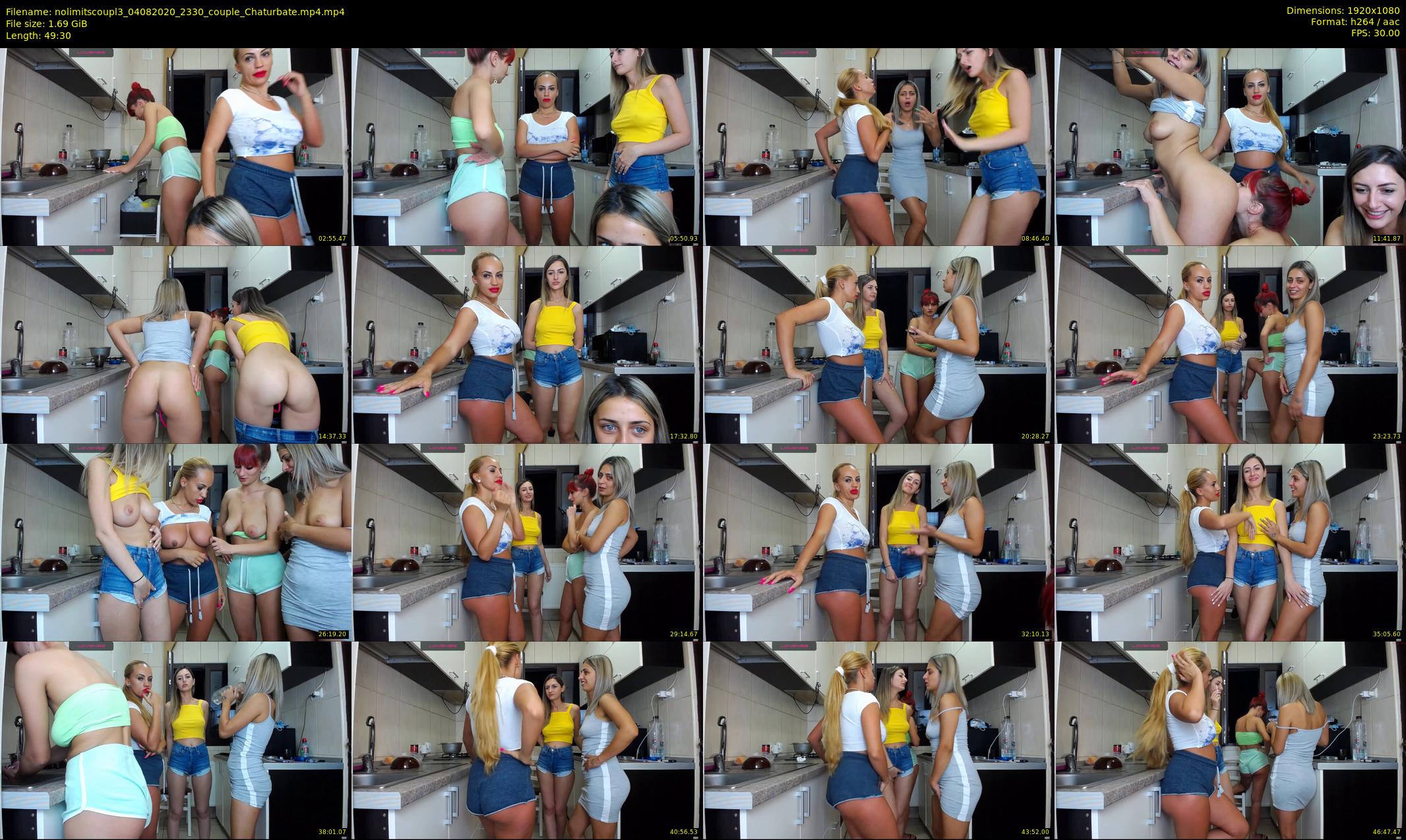 nolimitscoupl3 — 50 minute Chaturbate couple cam show recording, 1080p, Aug 4, 2020