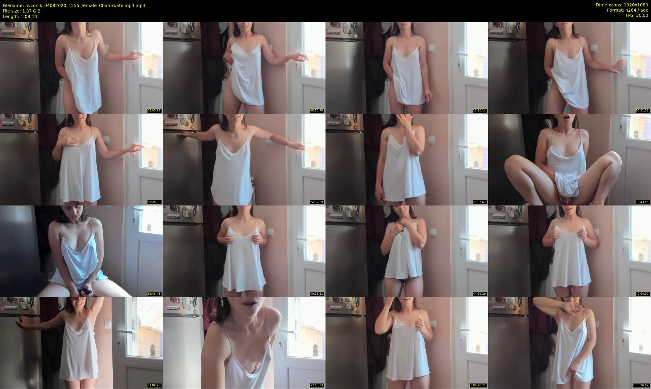 nyconik — 70 minute Chaturbate female cam show recording, 1080p, Aug 4, 2020
