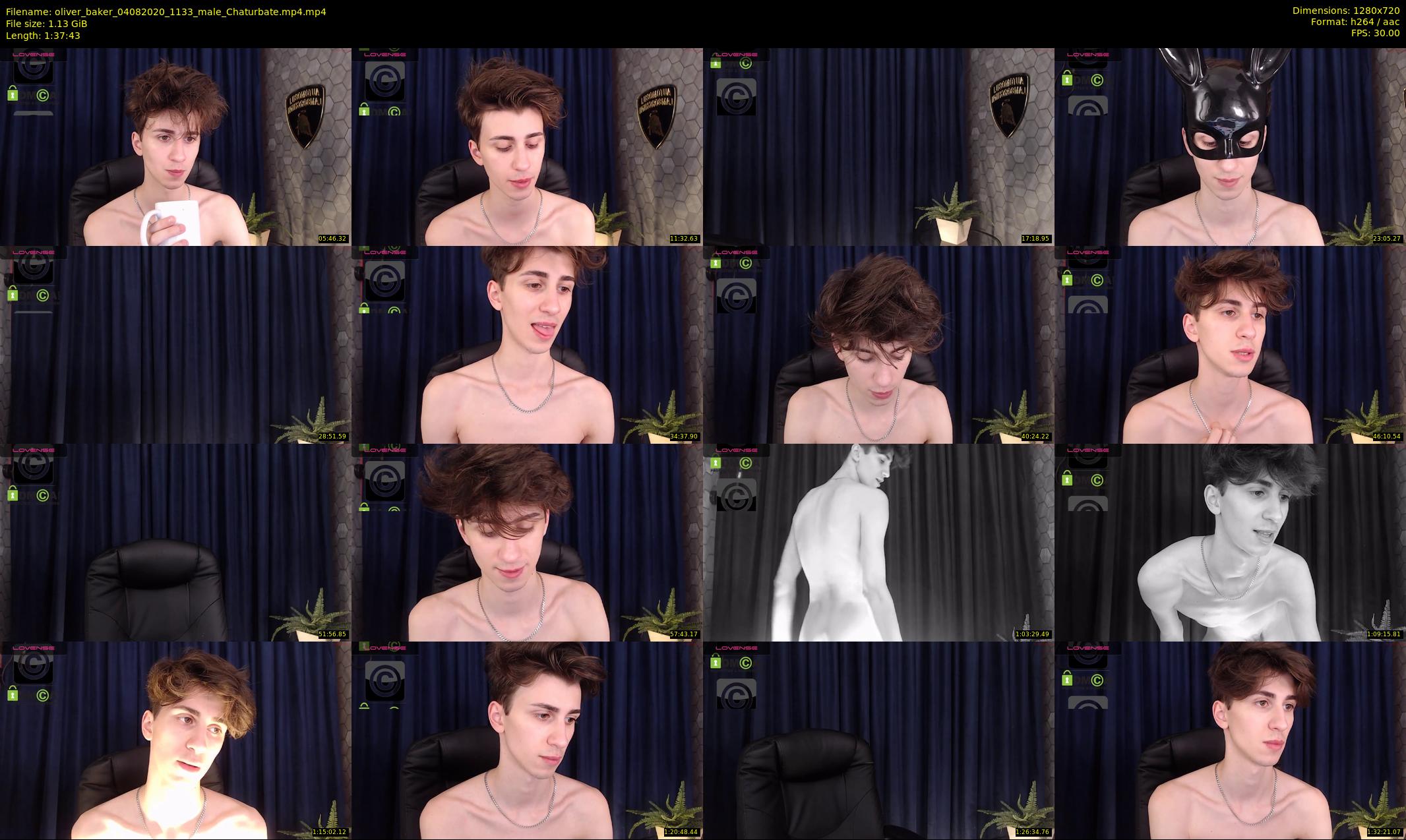 oliver_baker — 98 minute Chaturbate male cam show recording, 720p, Aug 4, 2020