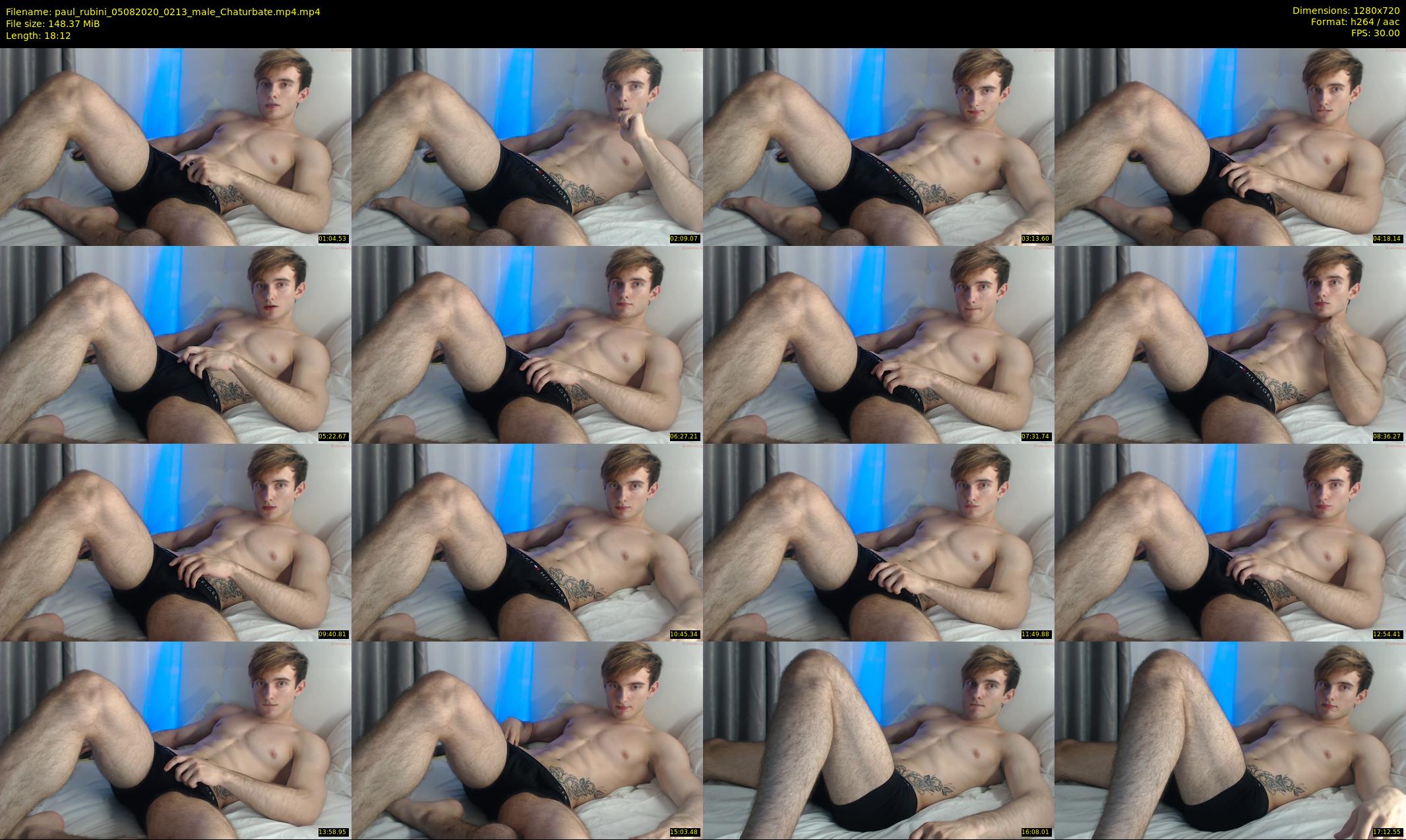 paul_rubini — 19 minute Chaturbate male cam show recording, 720p, Aug 5, 2020