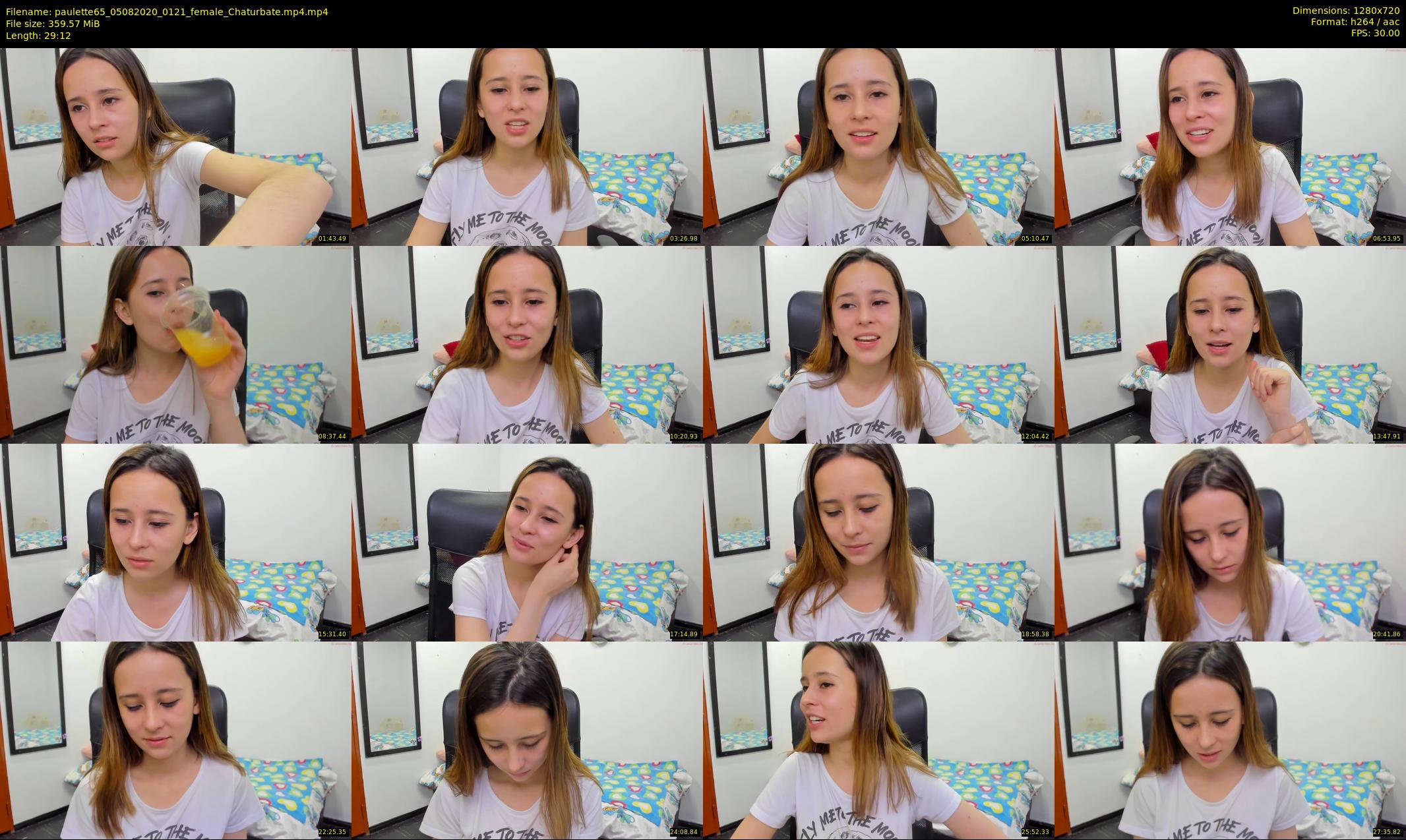 paulette65 — 30 minute Chaturbate female cam show recording, 720p, Aug 5, 2020