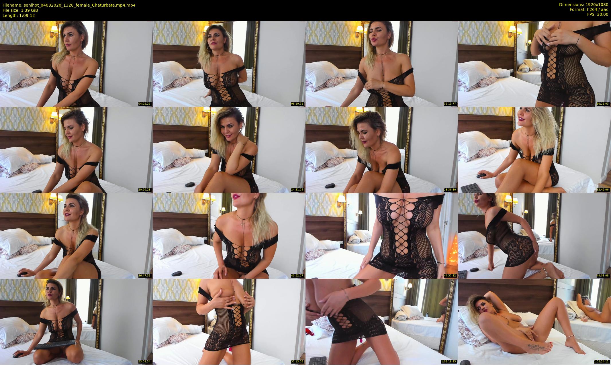 senihot — 70 minute Chaturbate female cam show recording, 1080p, Aug 4, 2020