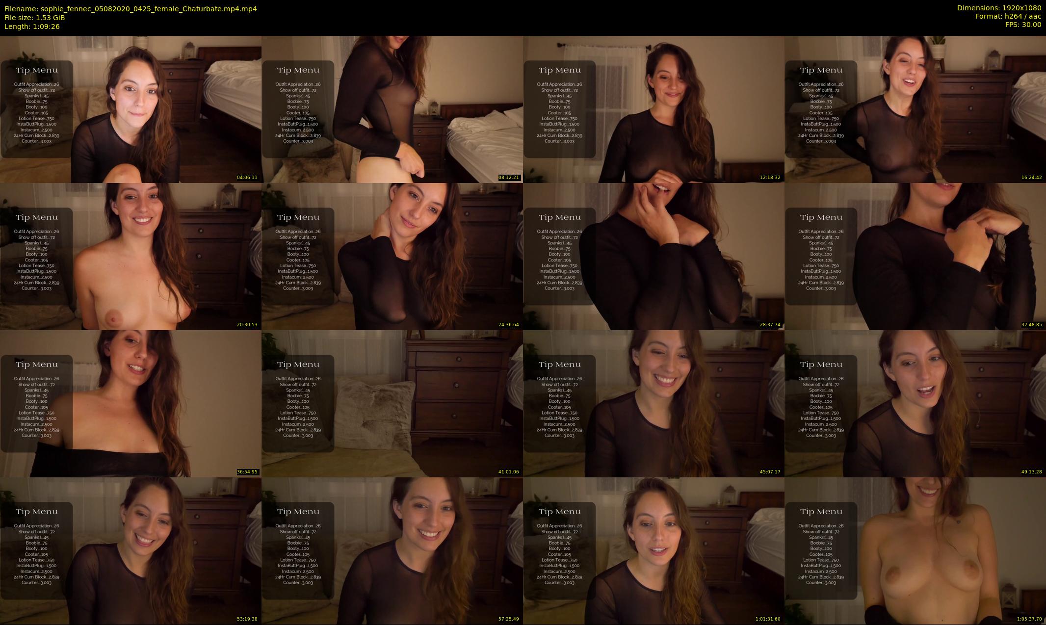 sophie_fennec — 70 minute Chaturbate female cam show recording, 1080p, Aug 5, 2020