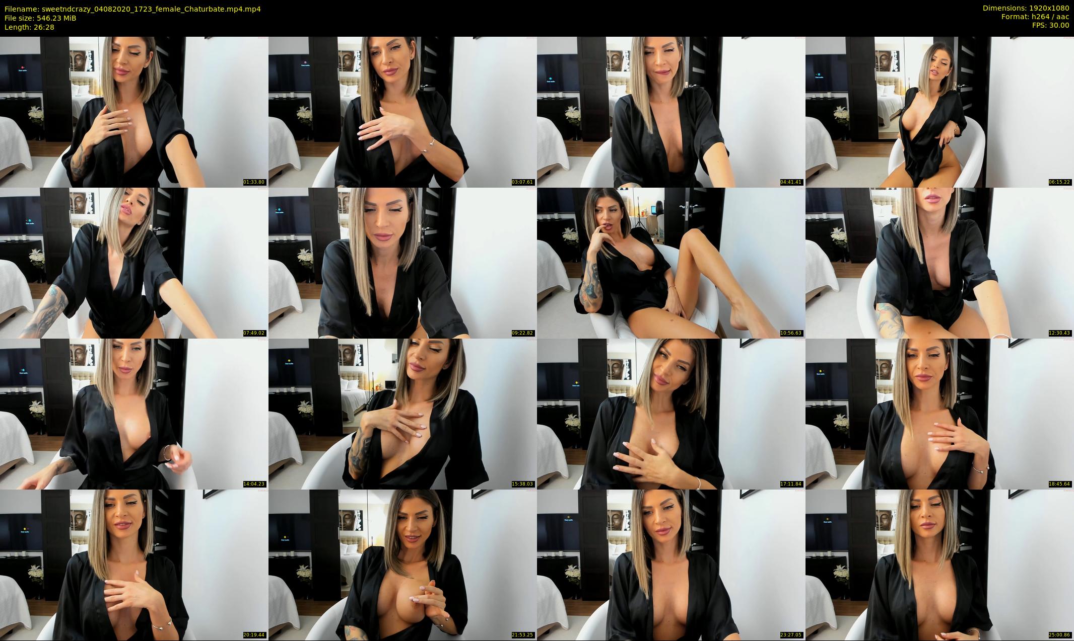 sweetndcrazy — 27 minute Chaturbate female cam show recording, 1080p, Aug 4, 2020