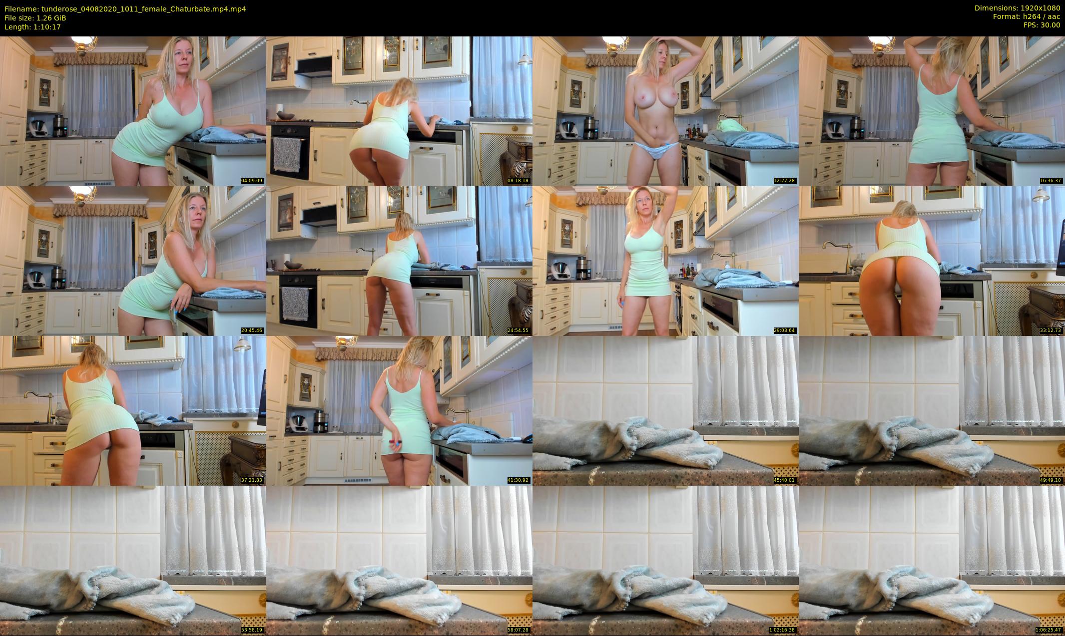 tunderose — 71 minute Chaturbate female cam show recording, 1080p, Aug 4, 2020