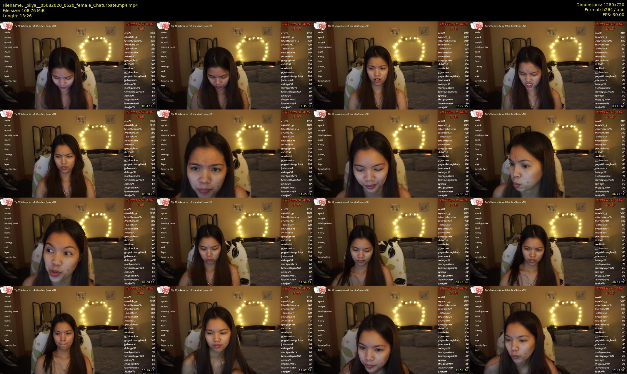_pilya_ — 14 minute Chaturbate female cam show recording, 720p, Aug 5, 2020