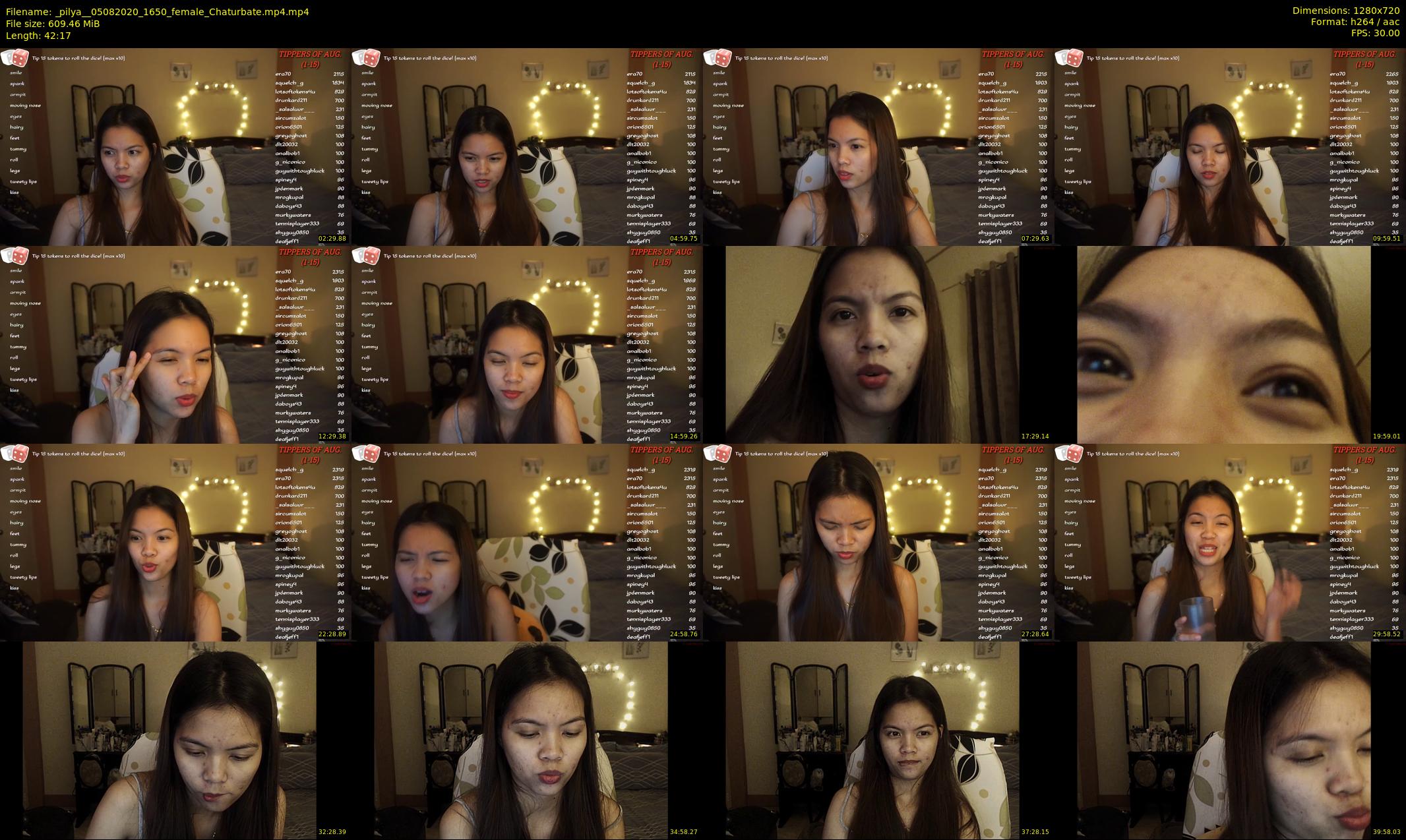 _pilya_ — 43 minute Chaturbate female cam show recording, 720p, Aug 5, 2020