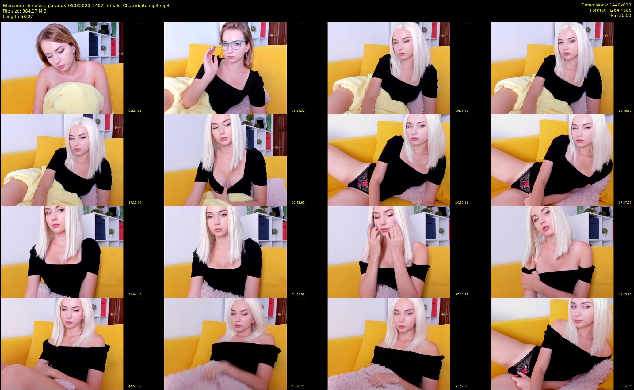 _timeless_paradox — 59 minute Chaturbate female cam show recording, 720p, Aug 5, 2020
